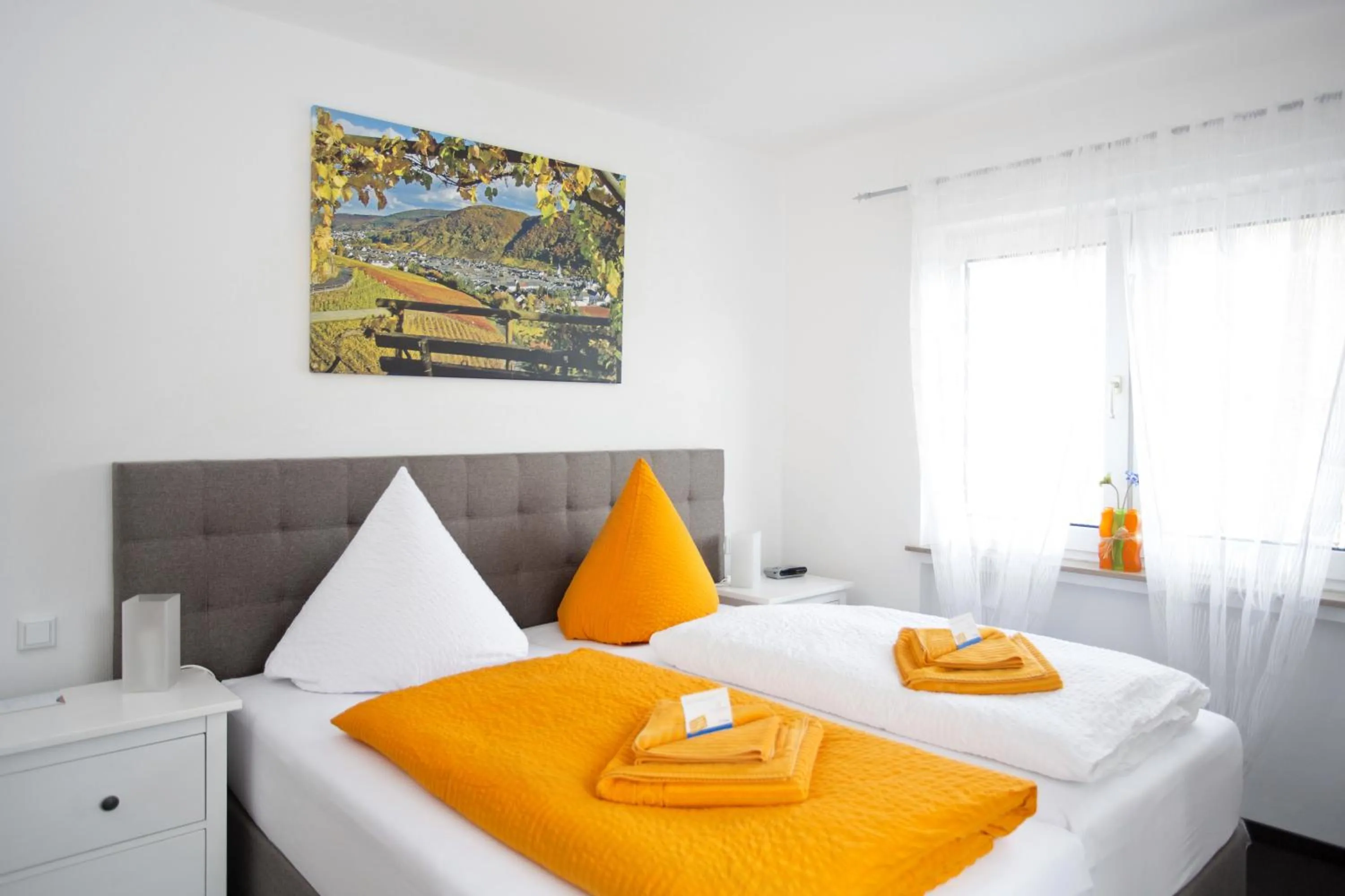 Bed in Hotel Emmerich