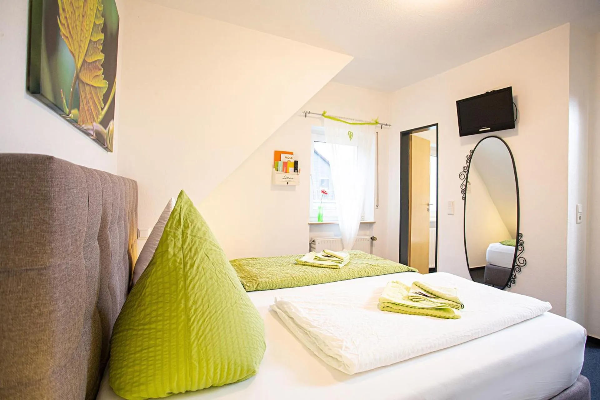 Bed in Hotel Emmerich