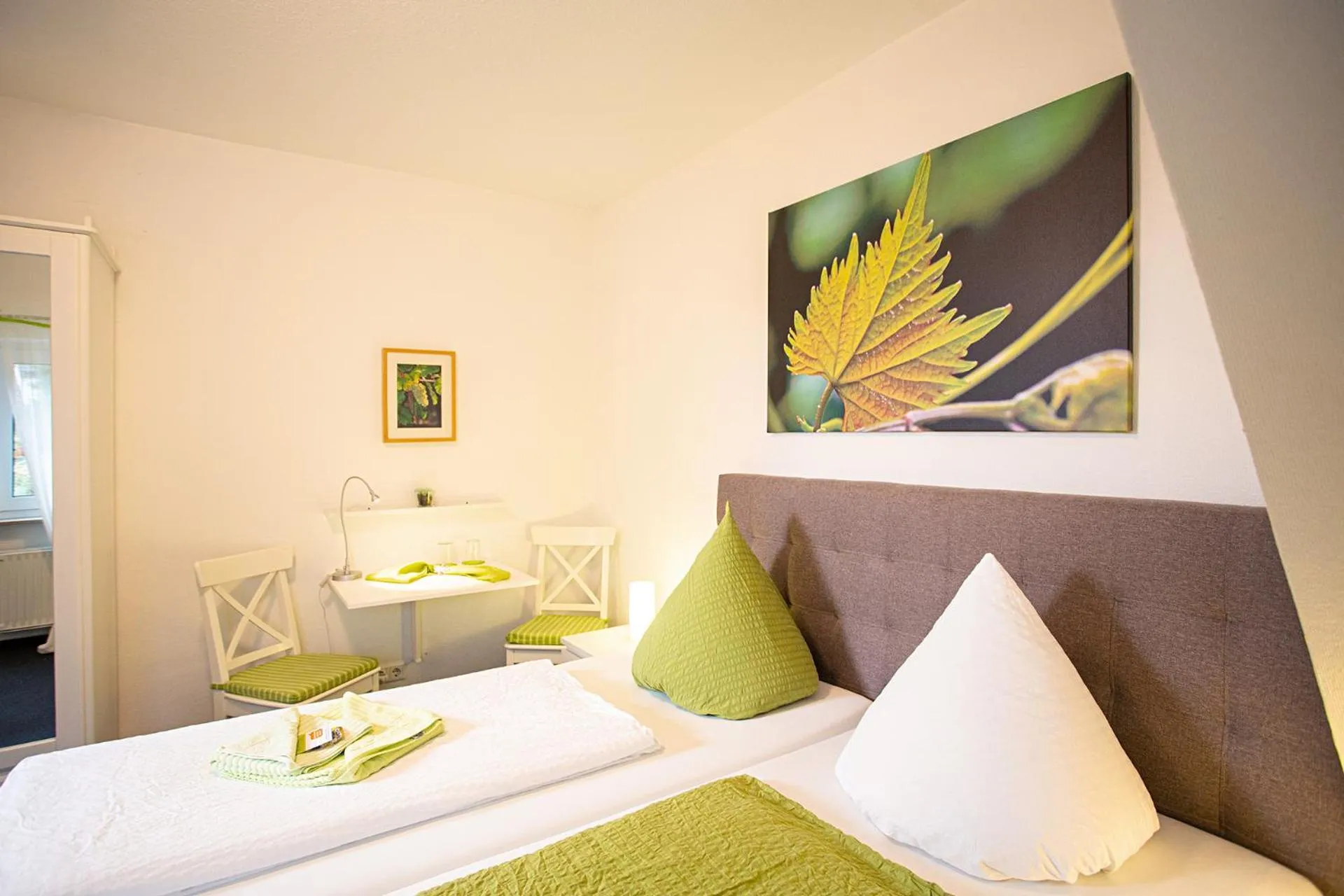 Bed in Hotel Emmerich