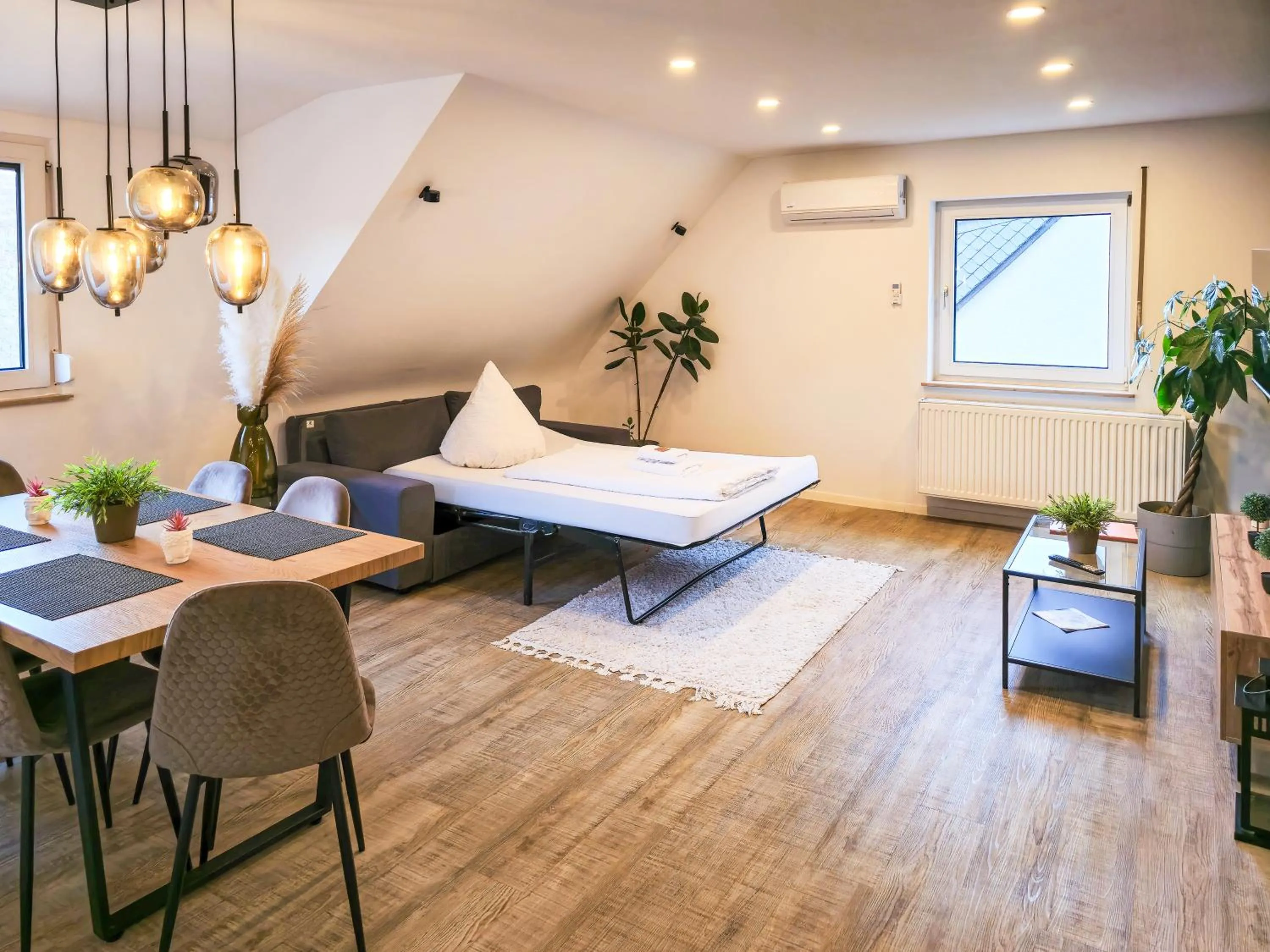 Bed in Hotel Emmerich