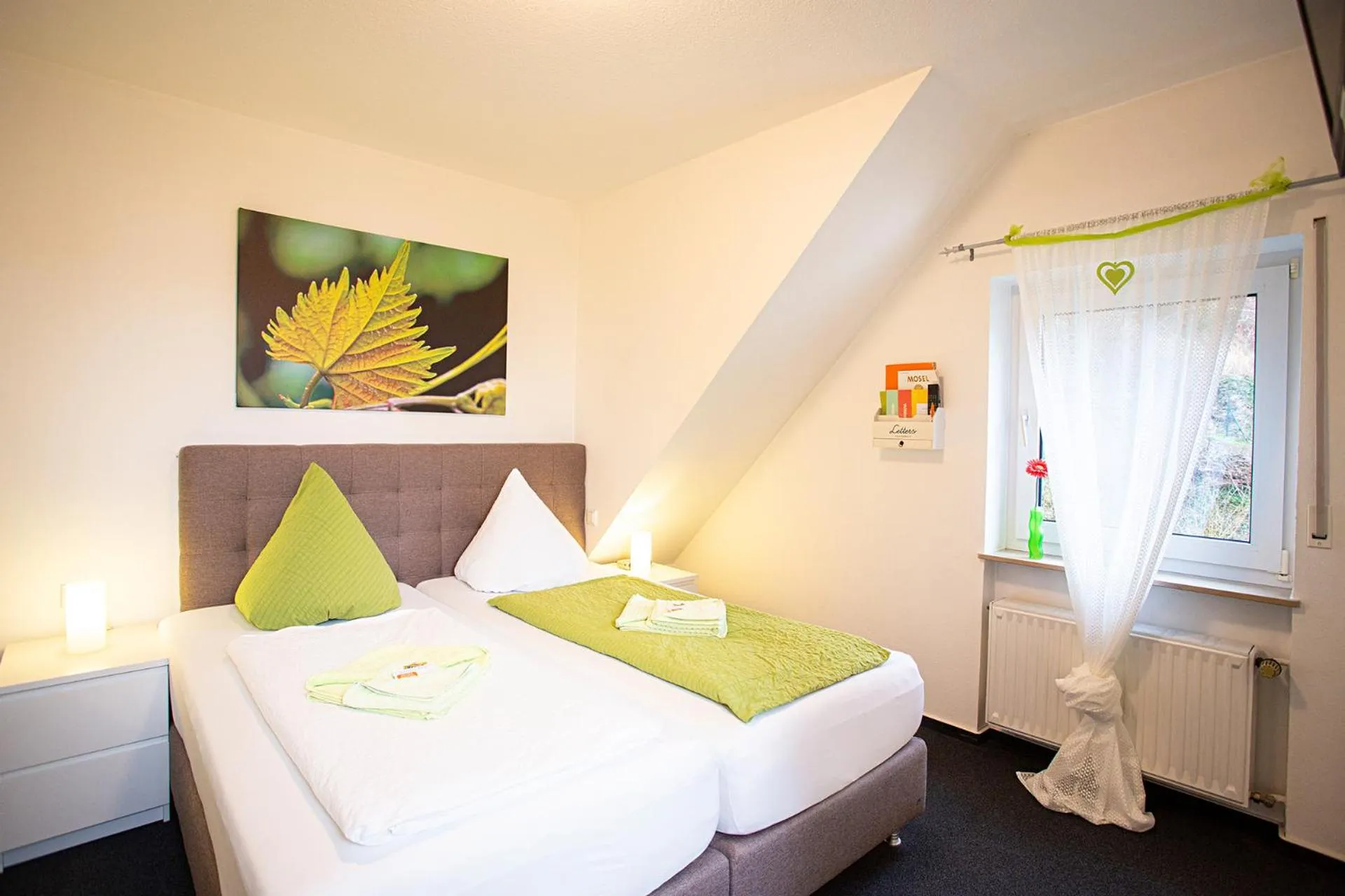 Bed in Hotel Emmerich