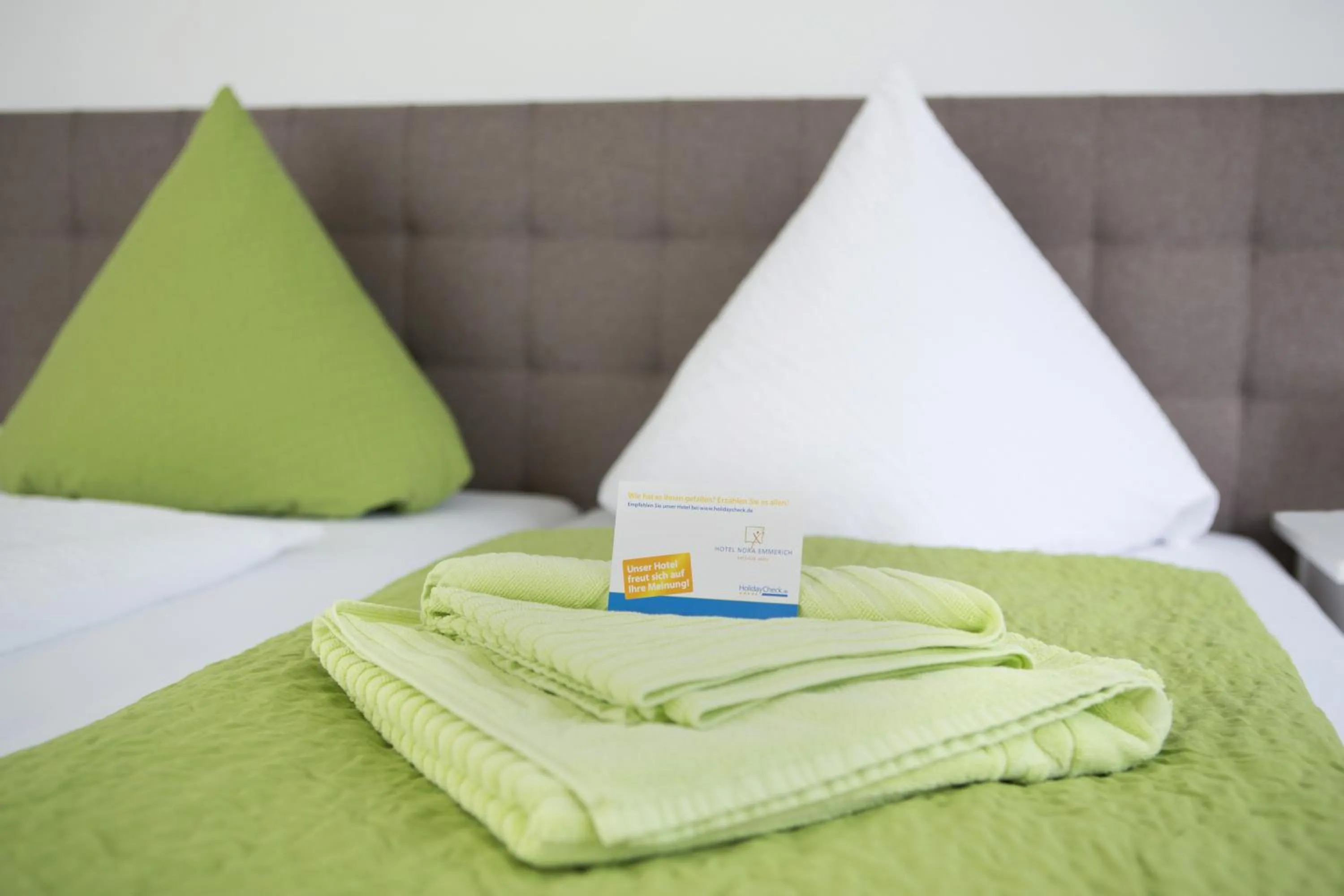 Bed in Hotel Emmerich