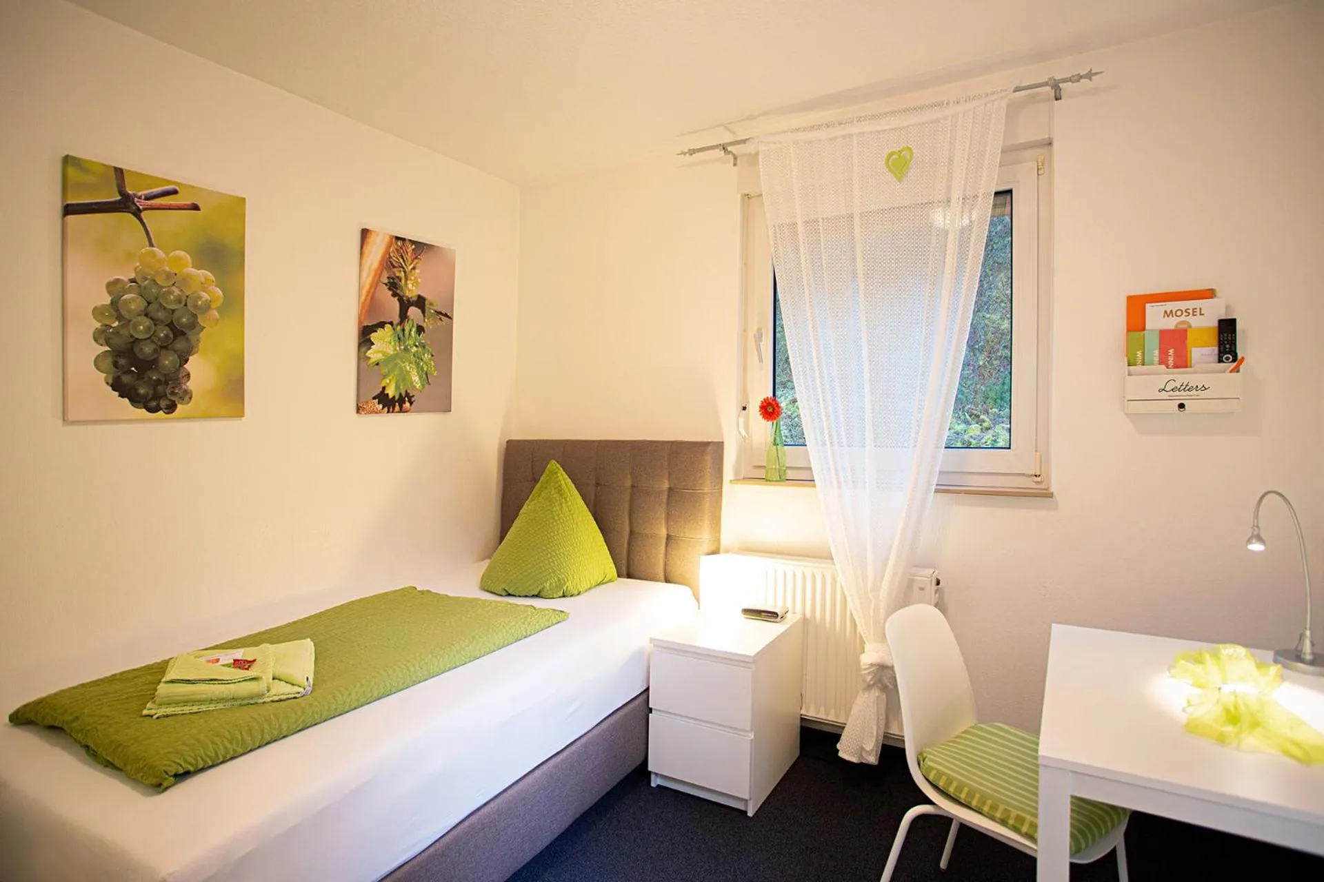 Bed in Hotel Emmerich