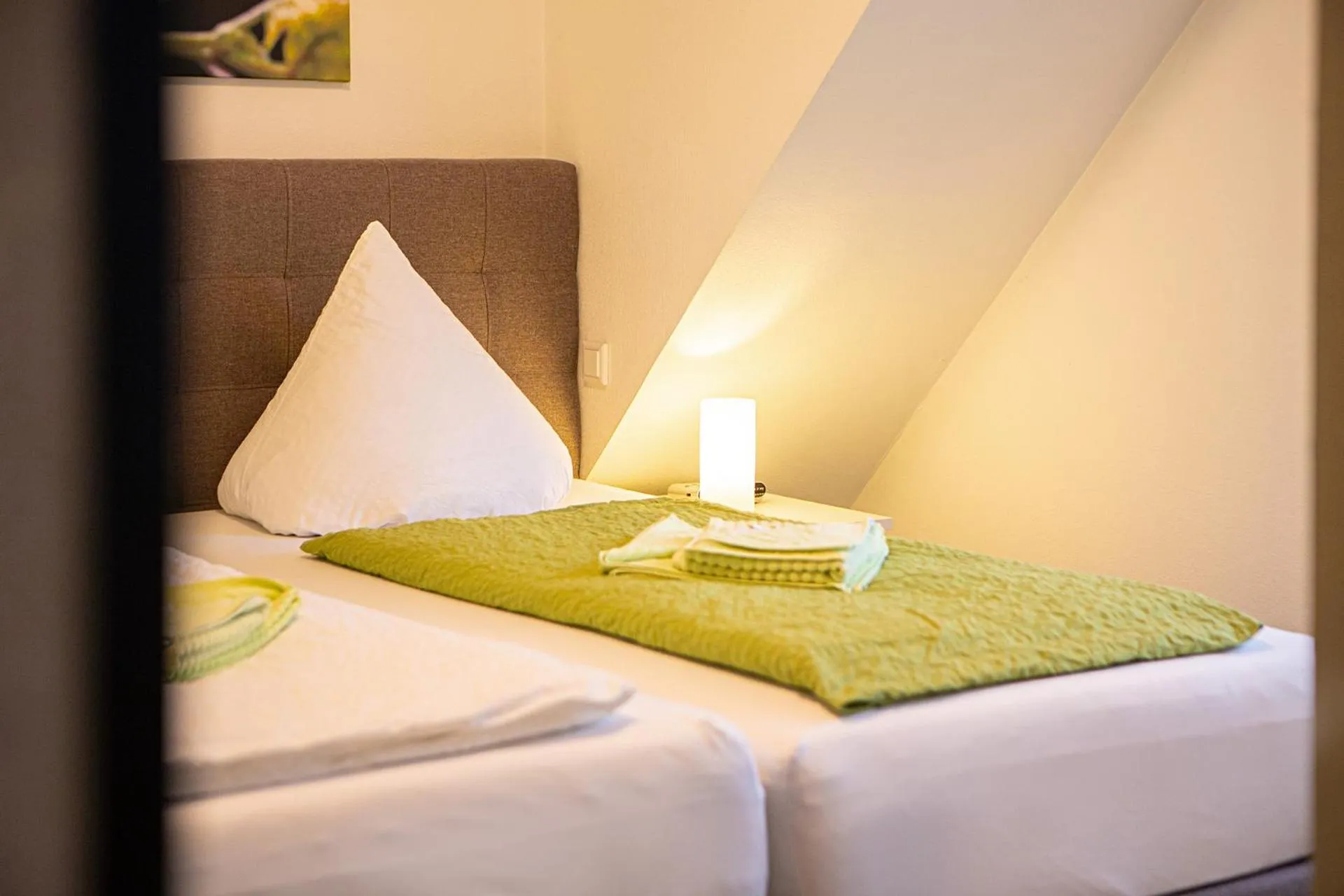 Bed in Hotel Emmerich