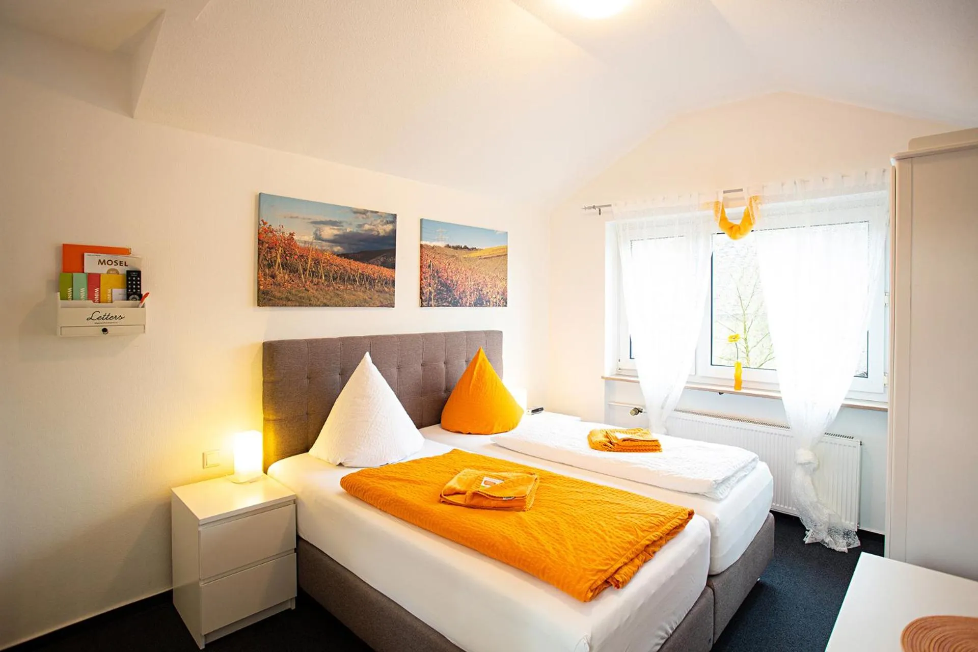 Bed in Hotel Emmerich