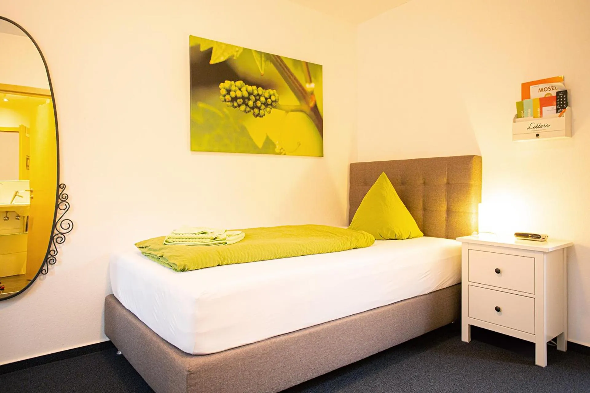 Bed in Hotel Emmerich