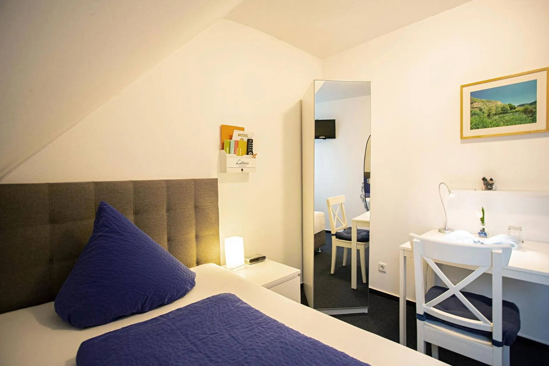 Bed in Hotel Emmerich