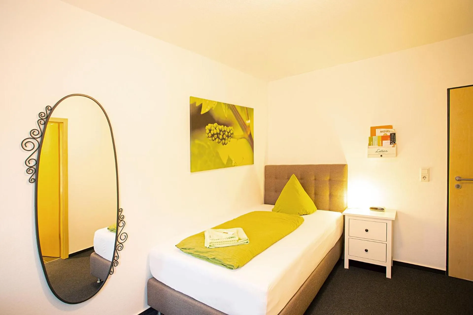 Bed in Hotel Emmerich