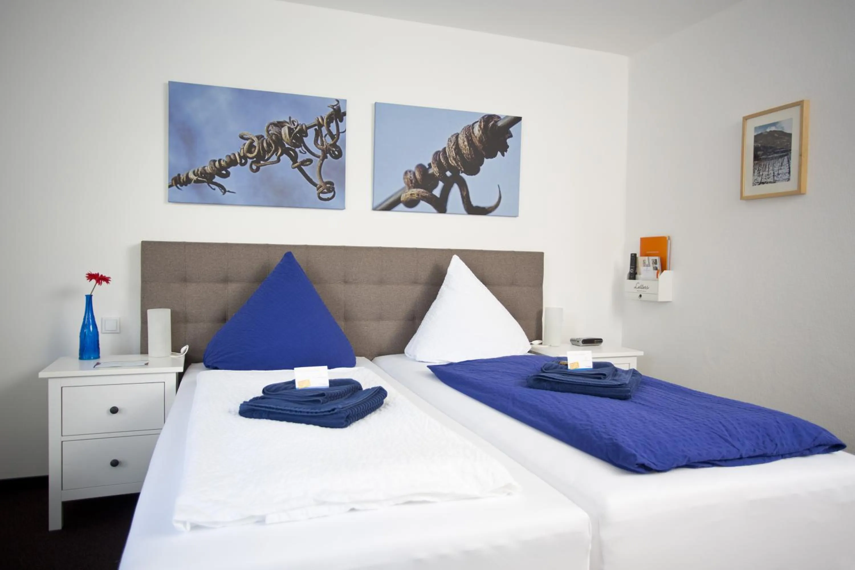 Bed in Hotel Emmerich