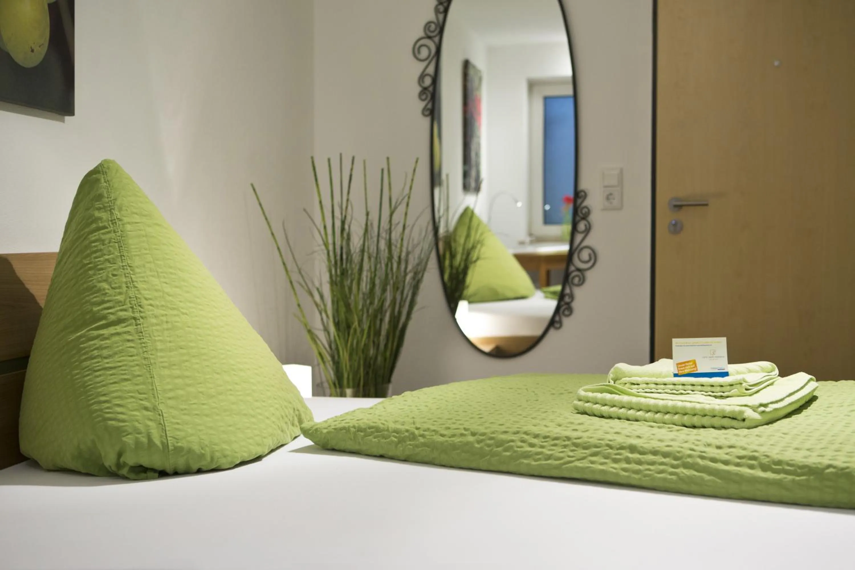 Bed in Hotel Emmerich