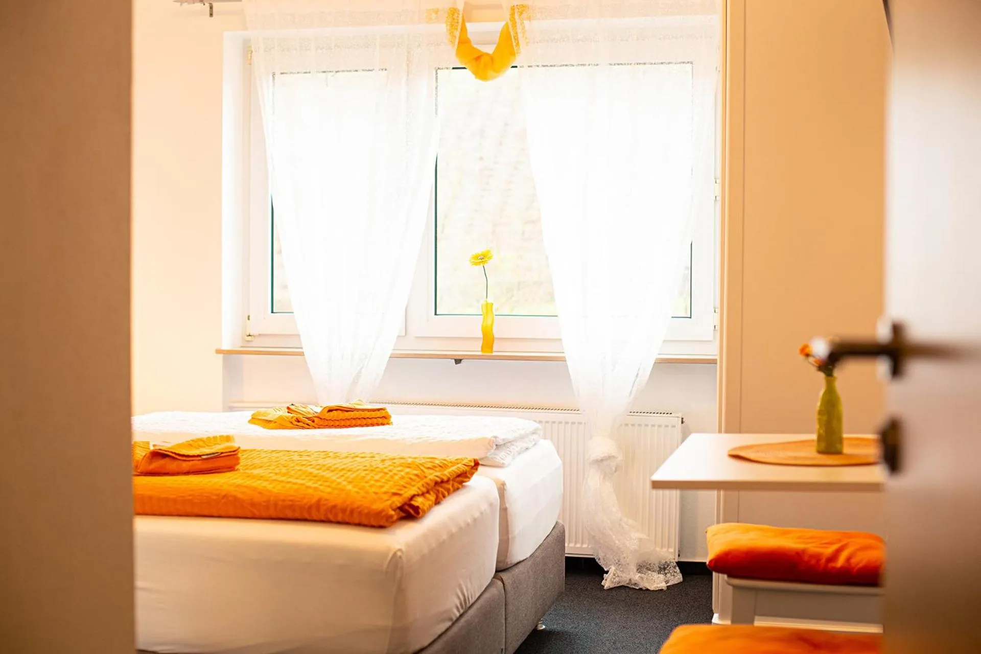 Bed in Hotel Emmerich