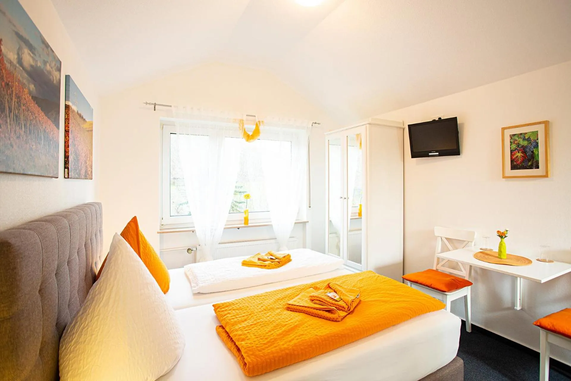 Bed in Hotel Emmerich