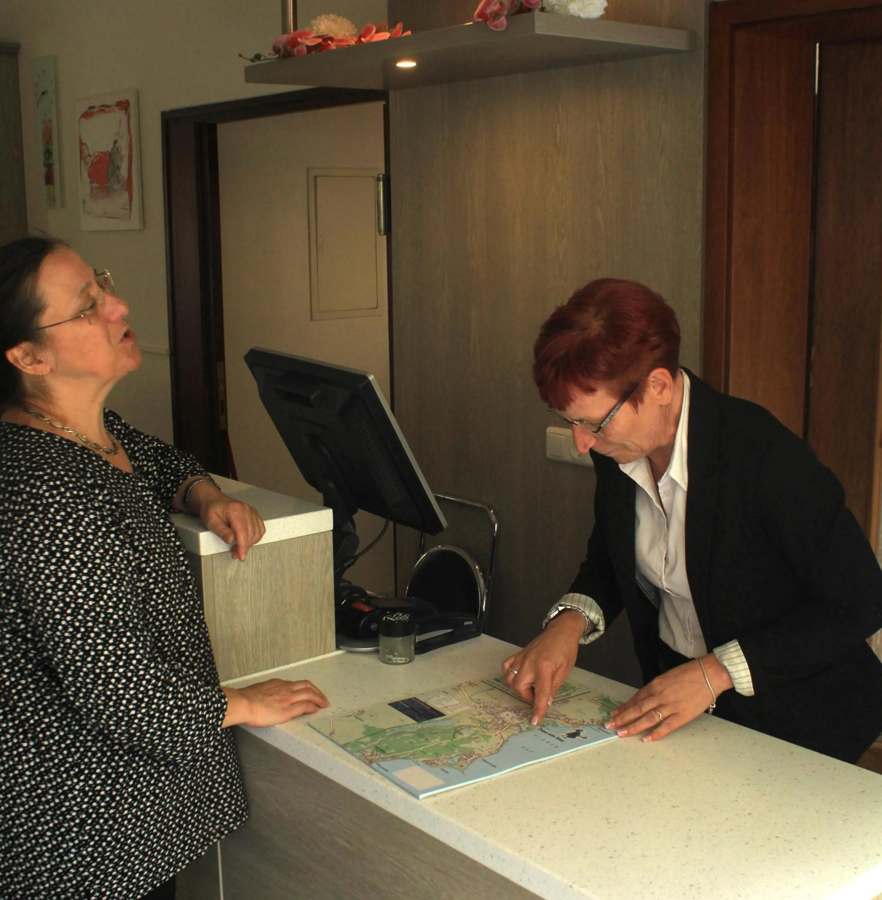 Lobby or reception in Hotel Reke