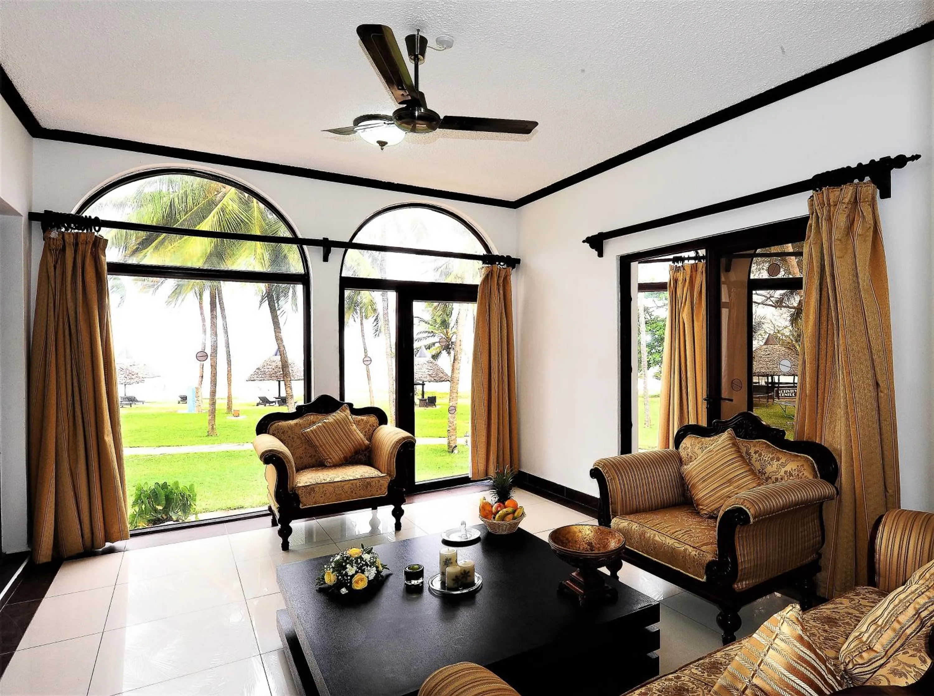 Seating area in Cocoa Luxury Resort, Nyali, Mombasa