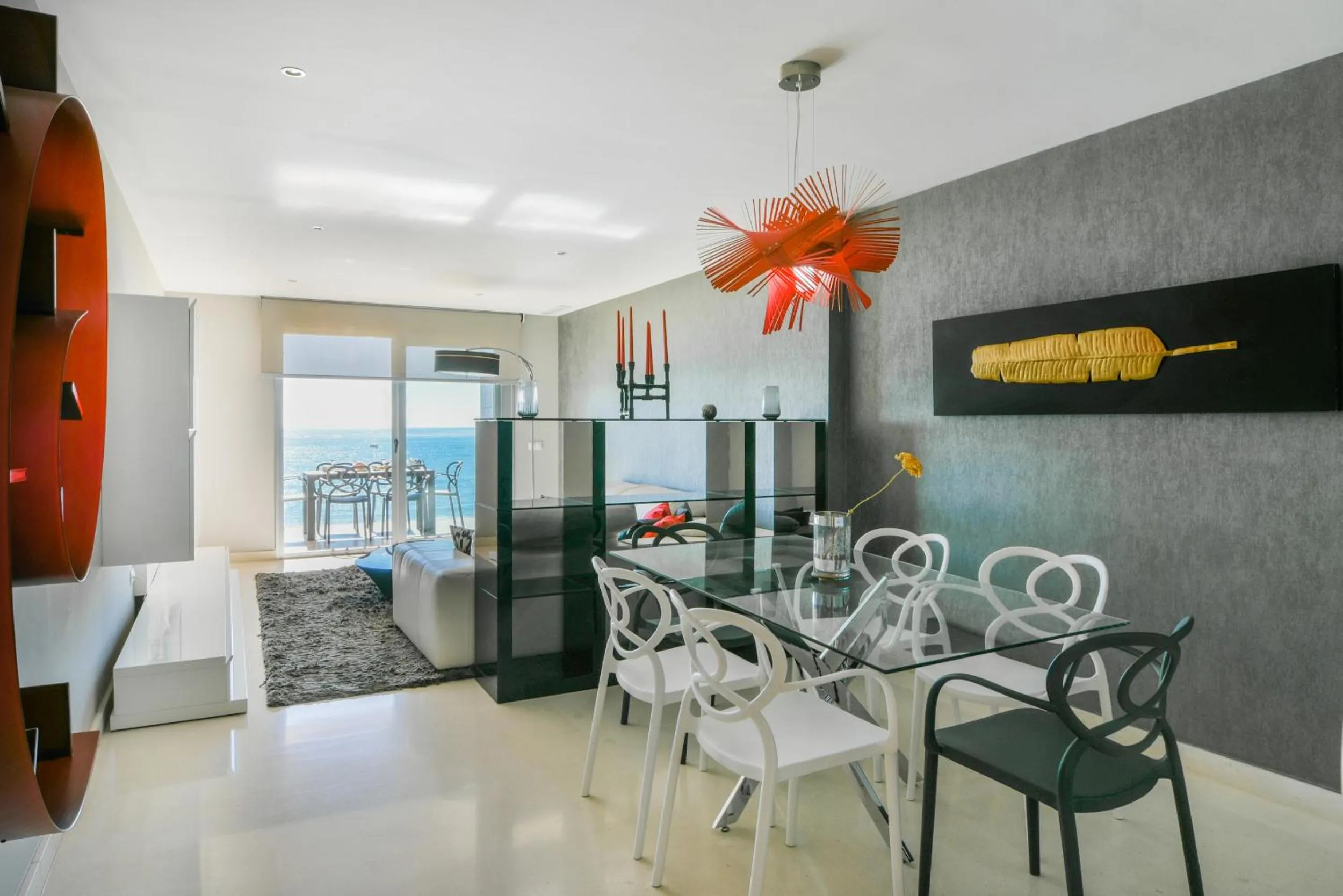 Living room in Vegasol Playa AT