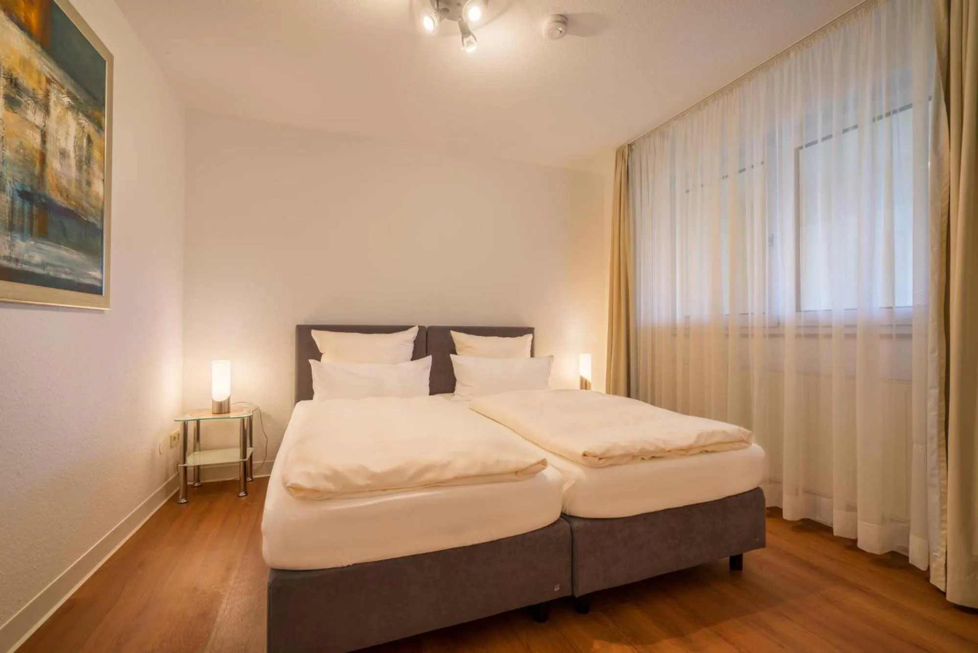 Bed in Apartmenthotel Residenz Steinenbronn