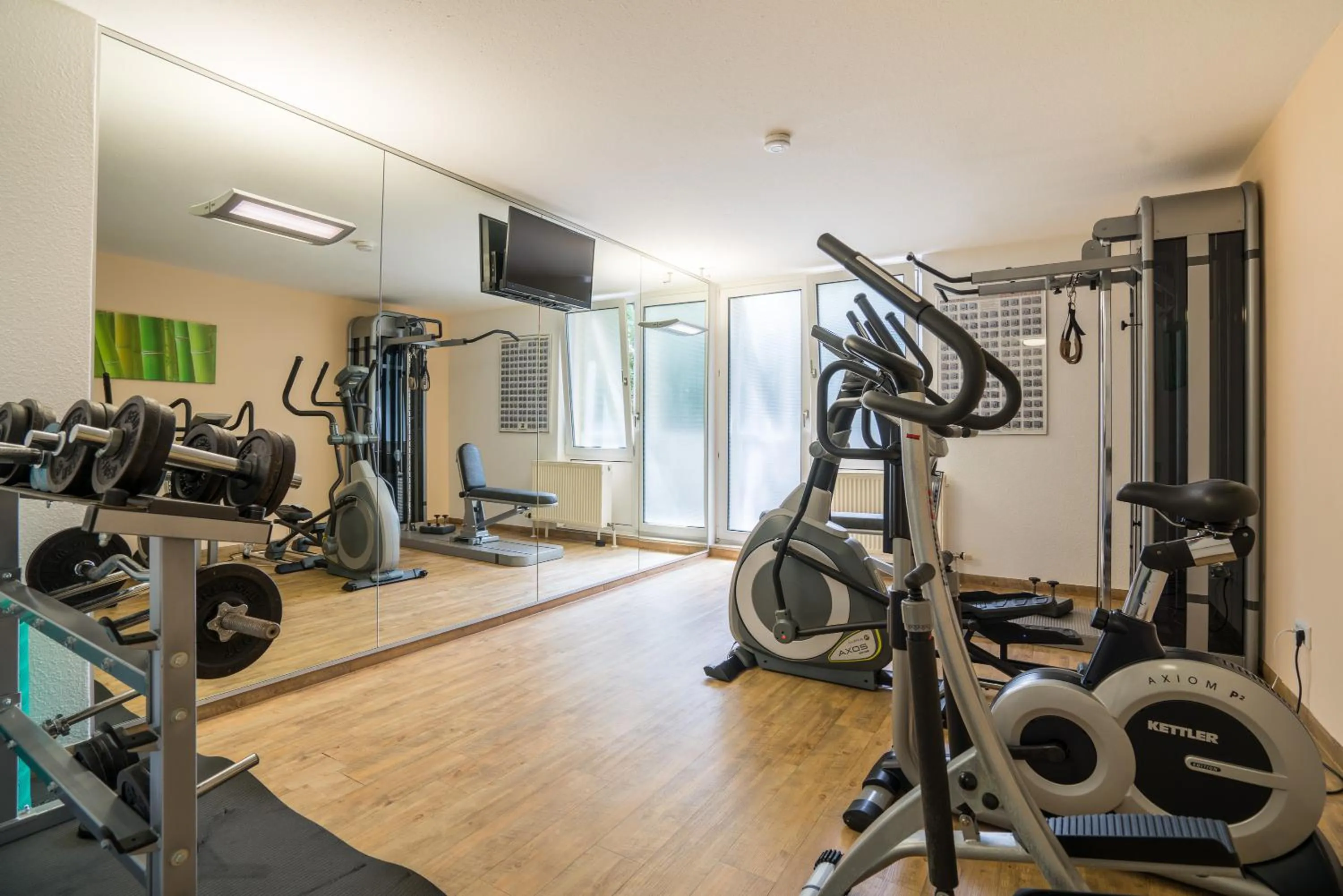 Fitness centre/facilities in Apartmenthotel Residenz Steinenbronn
