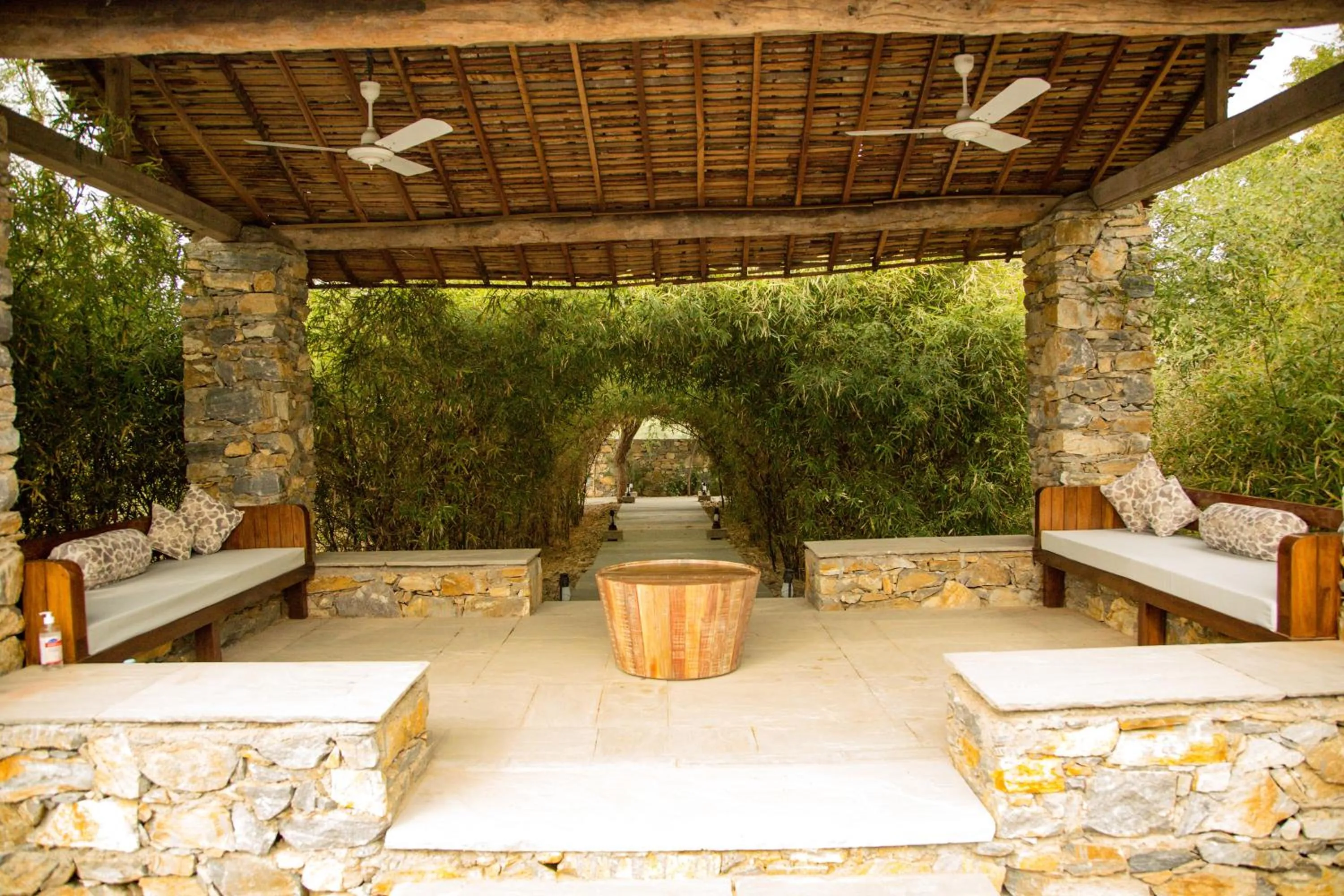 Seating area in Bijapur Lodge Jawai