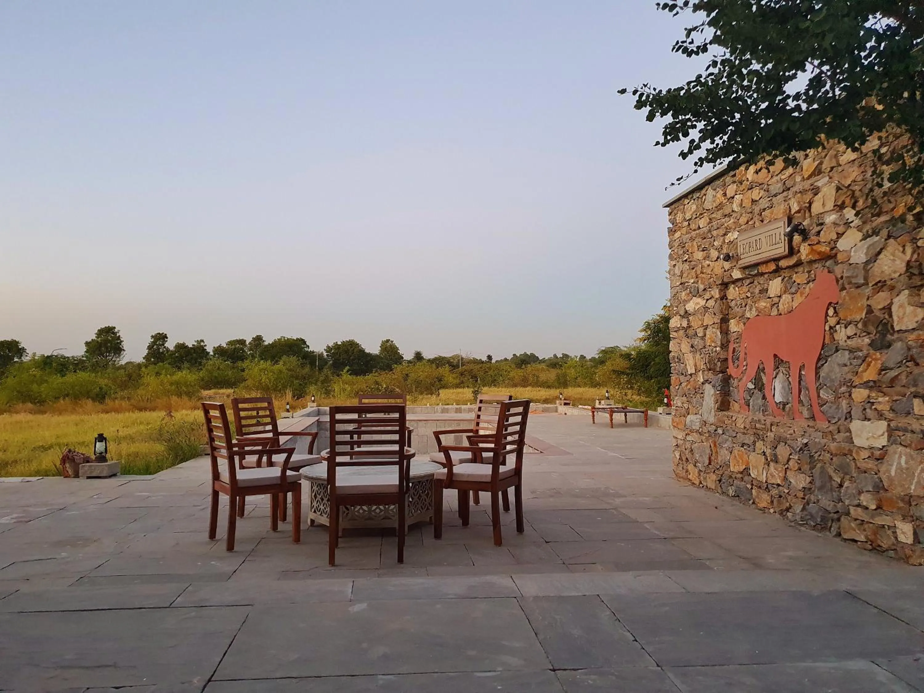 Seating area in Bijapur Lodge Jawai