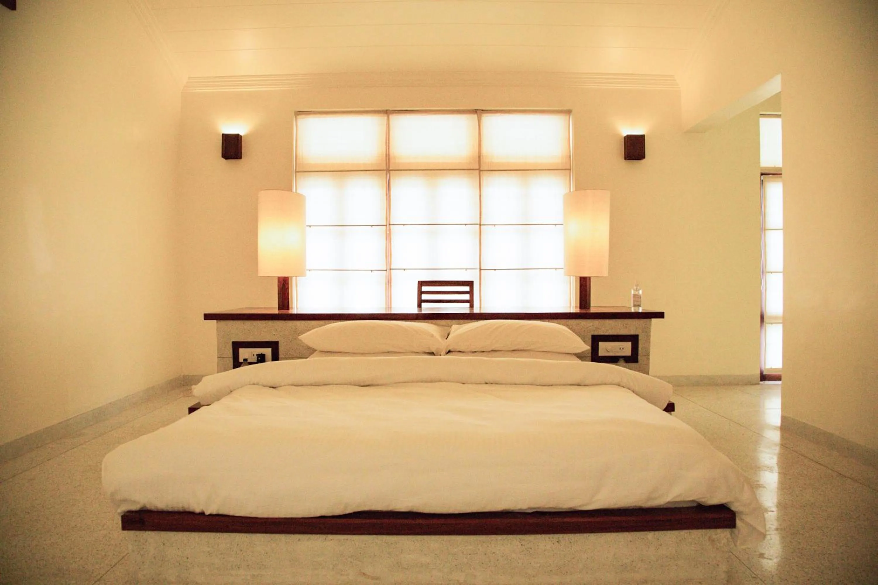 Bed in Bijapur Lodge Jawai