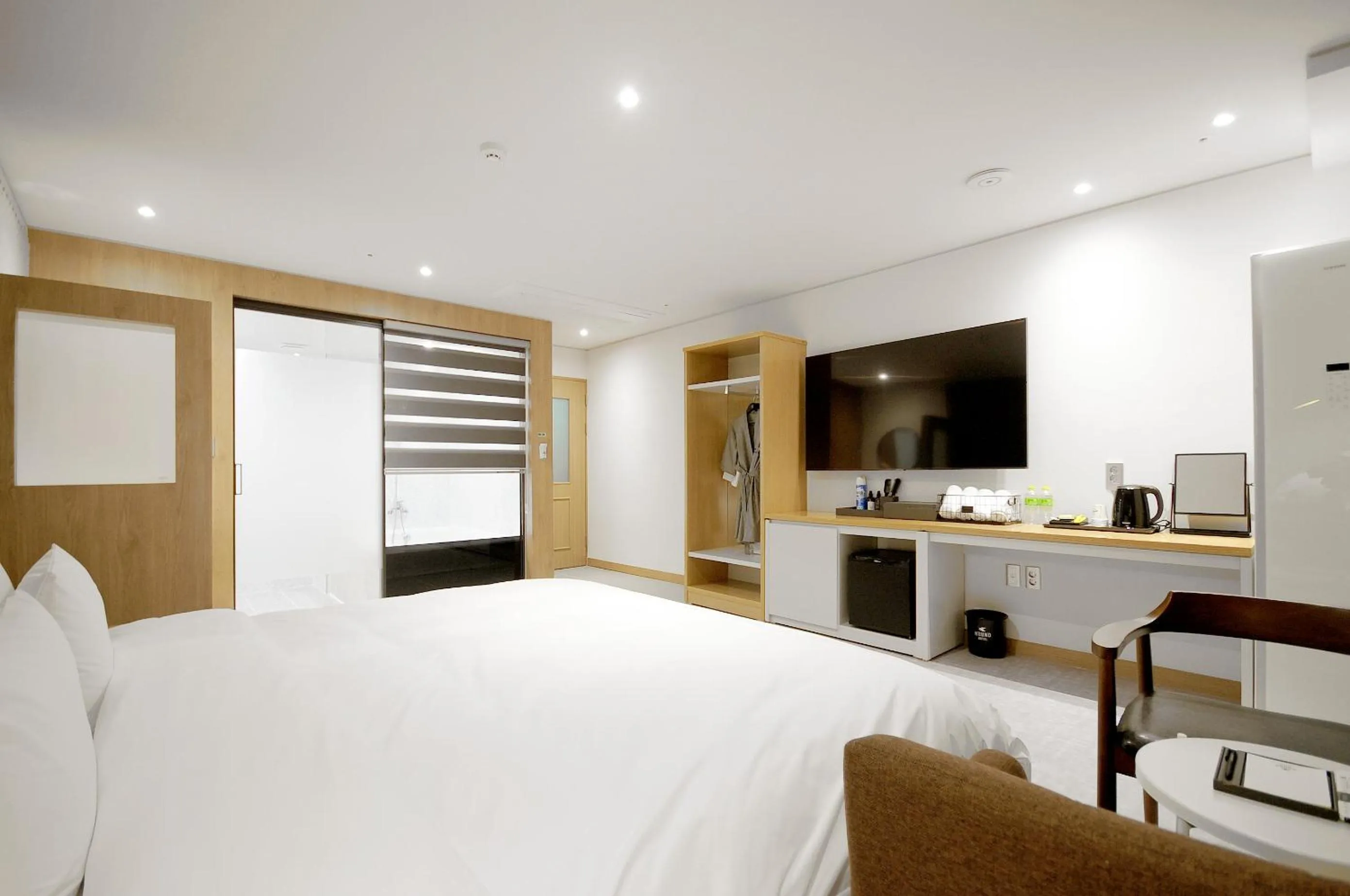 Bed in Gijang Hound Hotel Ilgwang