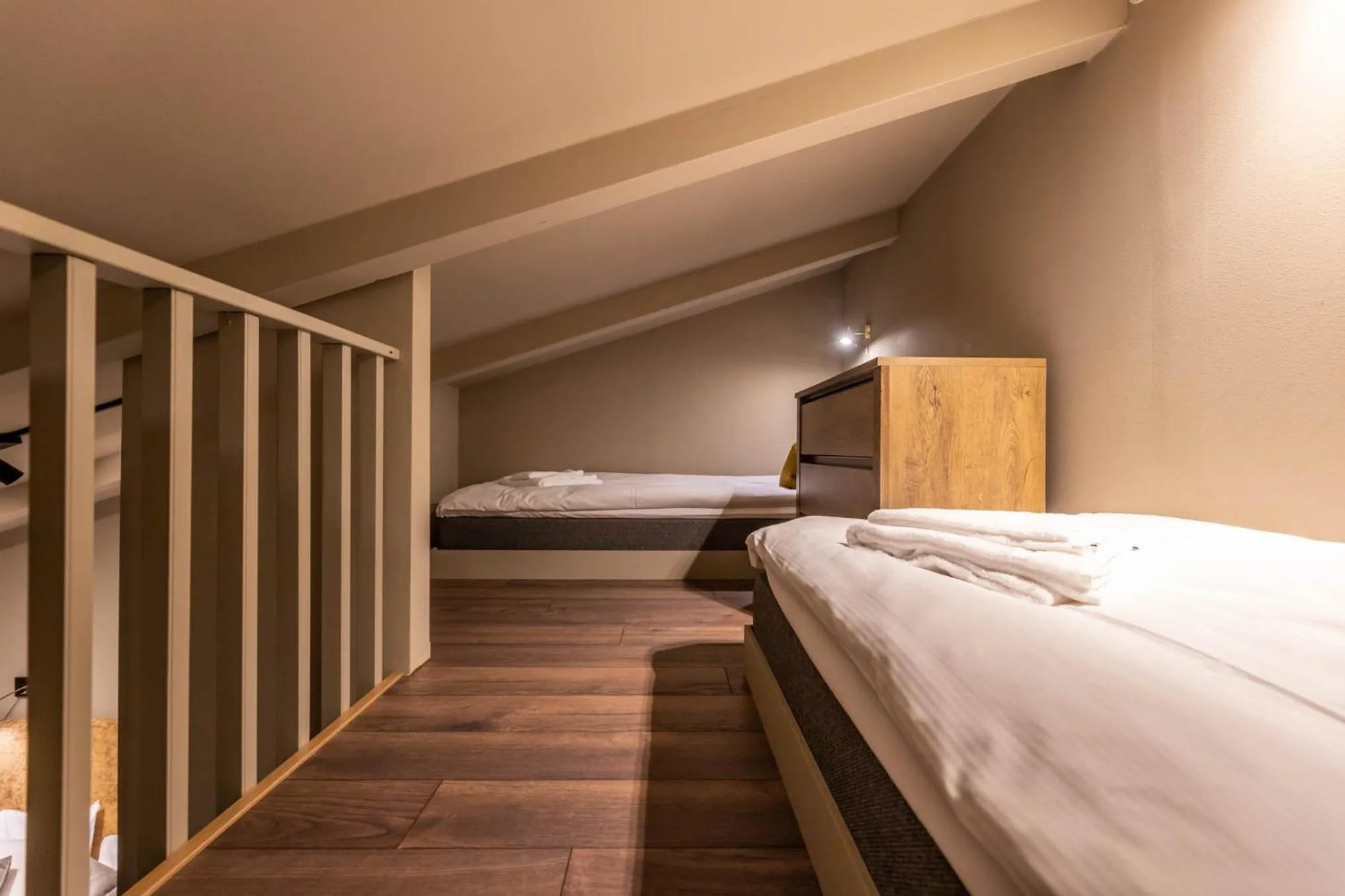 Bed in Hotell Viktors