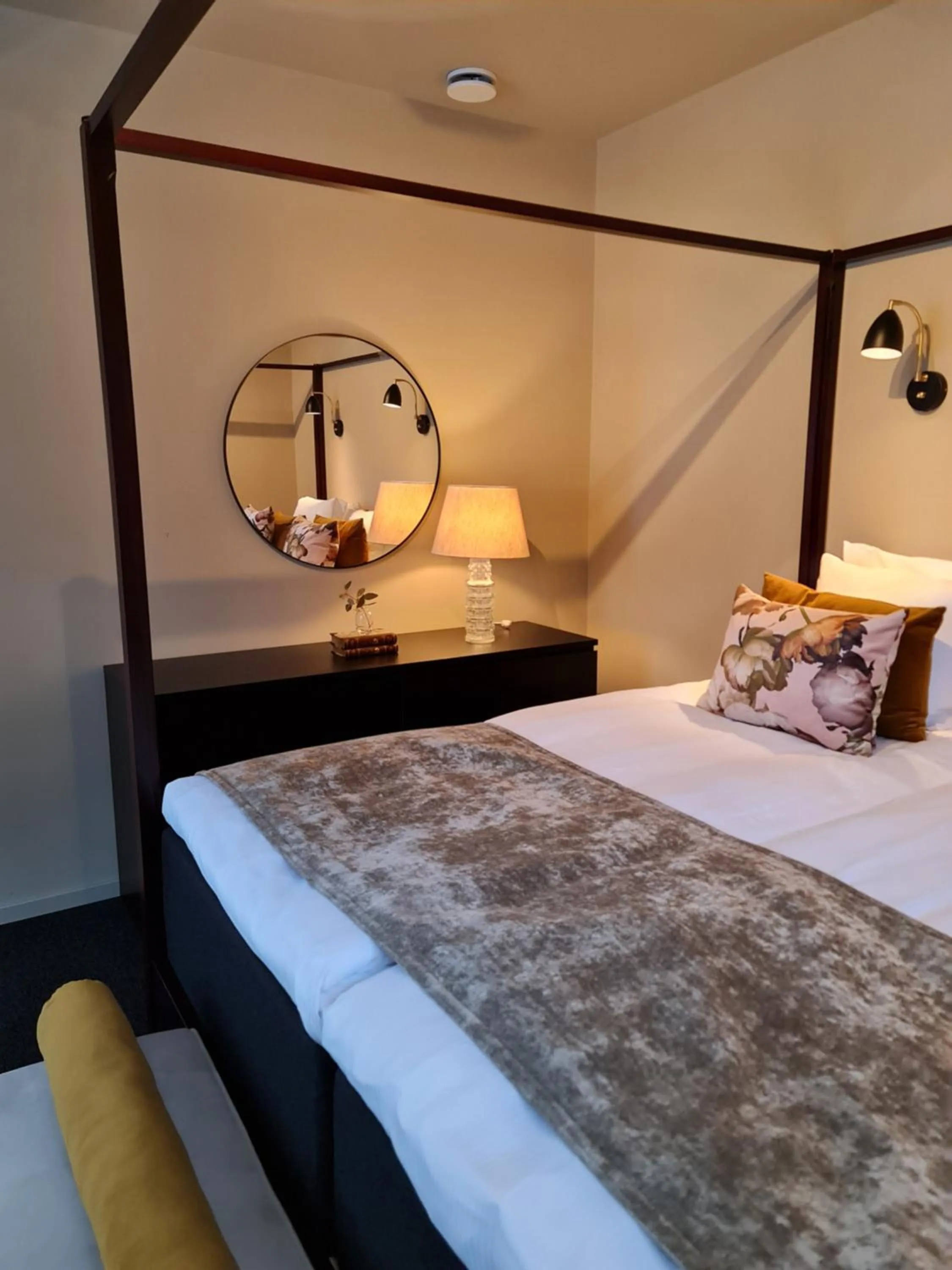 Bed in Hotell Viktors