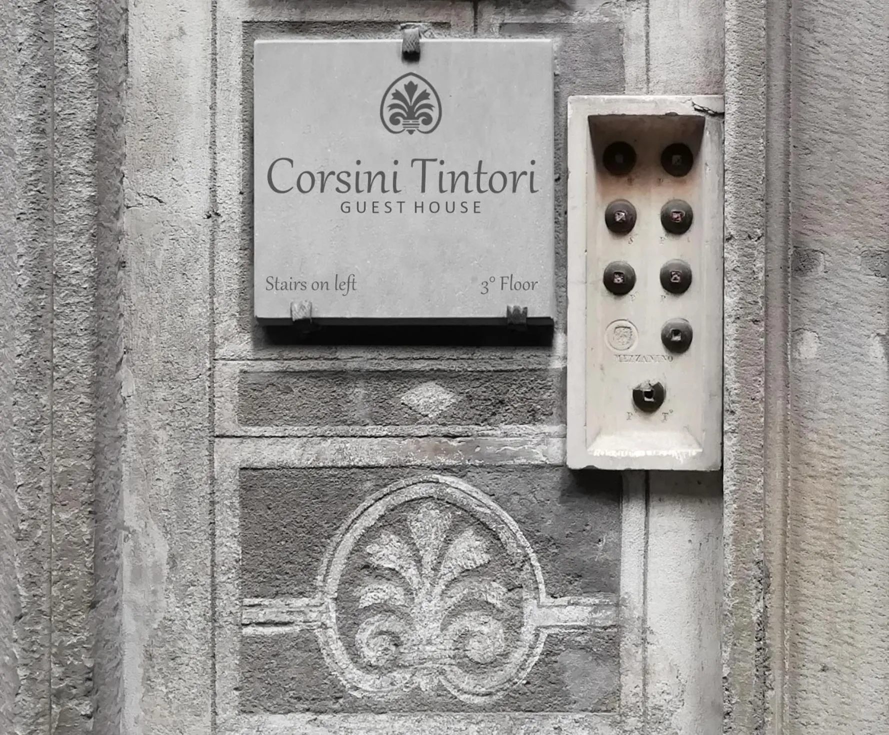 Property logo or sign in Corsini Tintori
