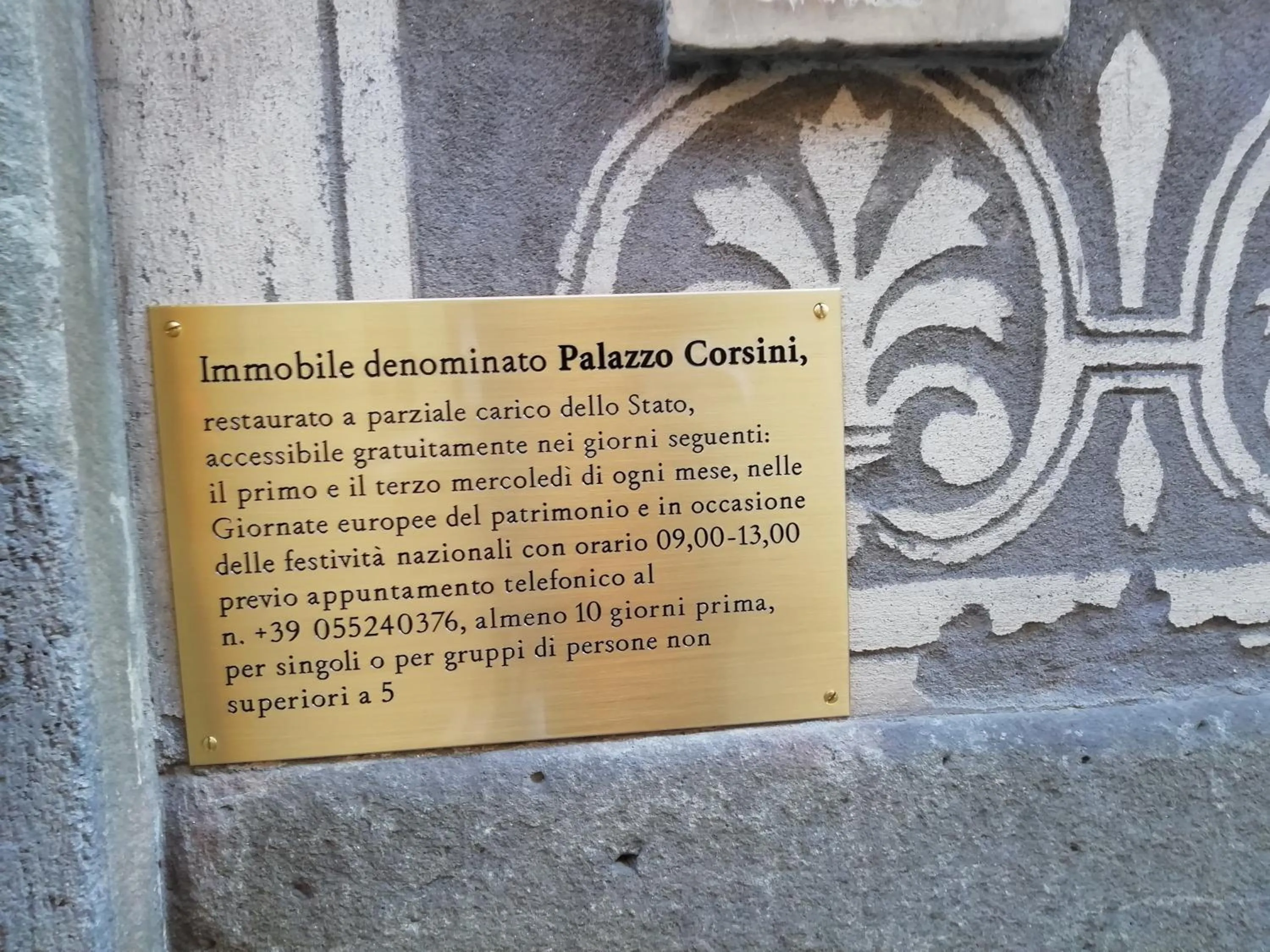 Property building in Corsini Tintori