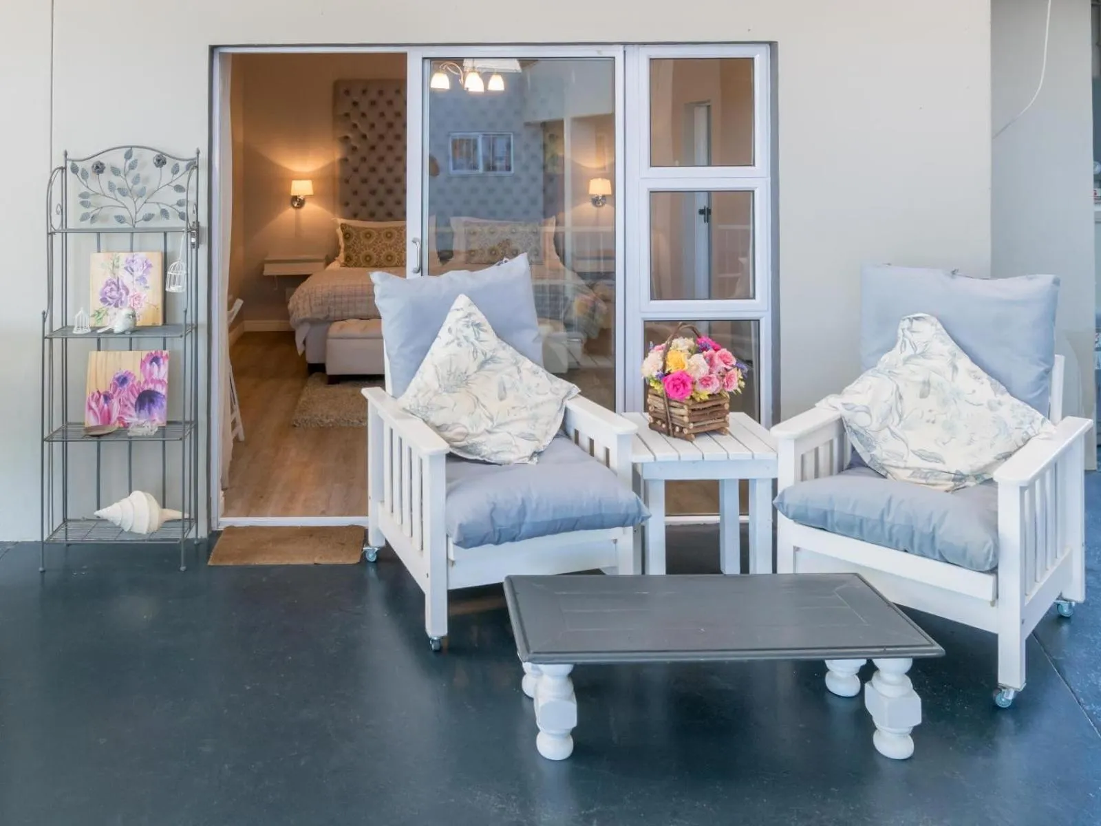 Patio in Chicane Bed and Breakfast