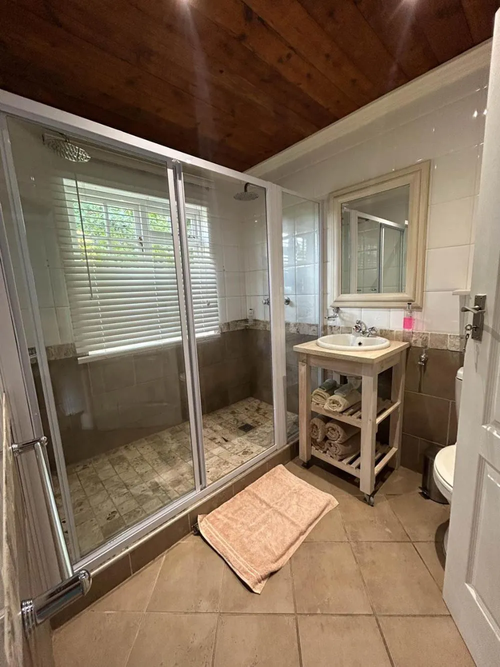 Shower in Chicane Bed and Breakfast