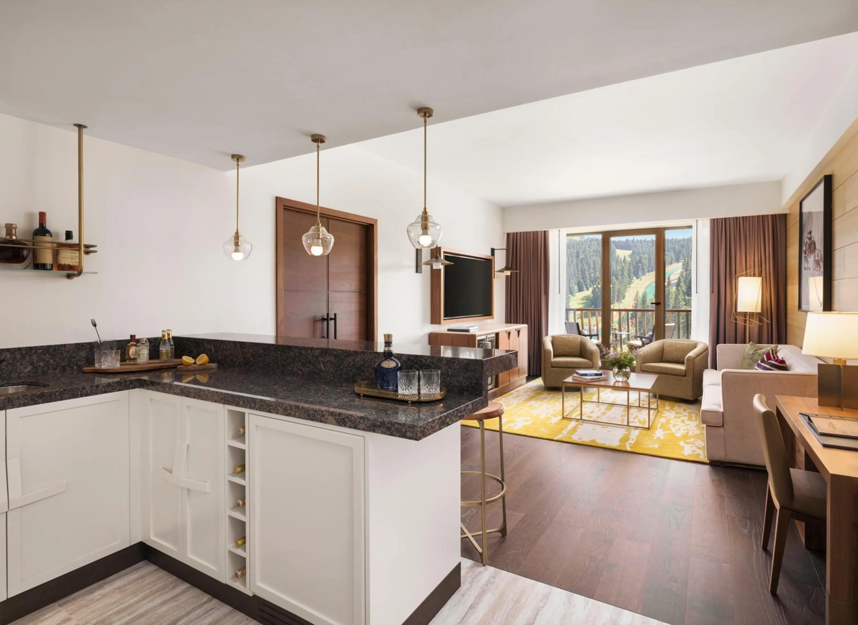 Karaman Suite with Balcony and Slope View in Viceroy Kopaonik Resort & Spa