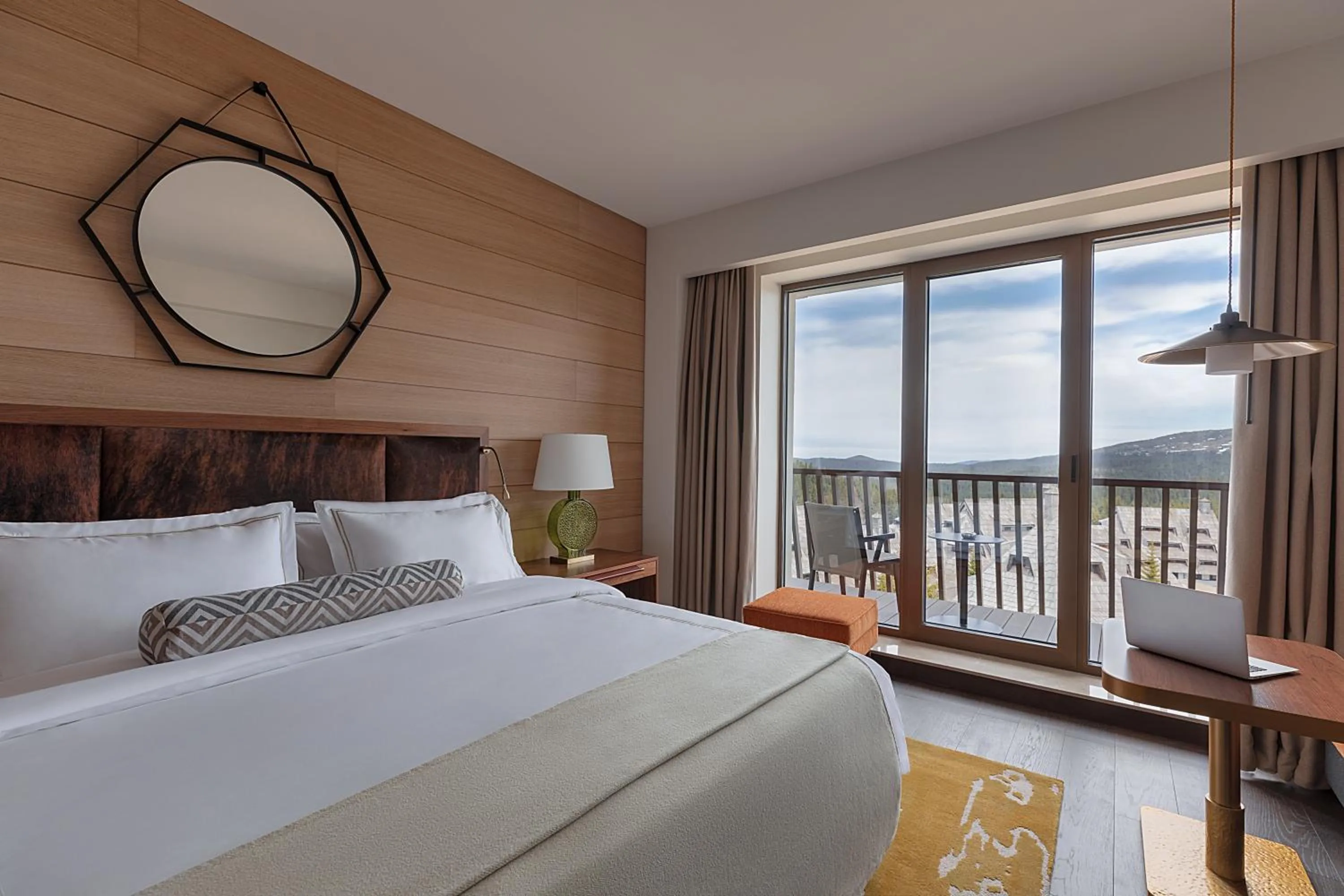 Bed in Viceroy Kopaonik Resort & Spa