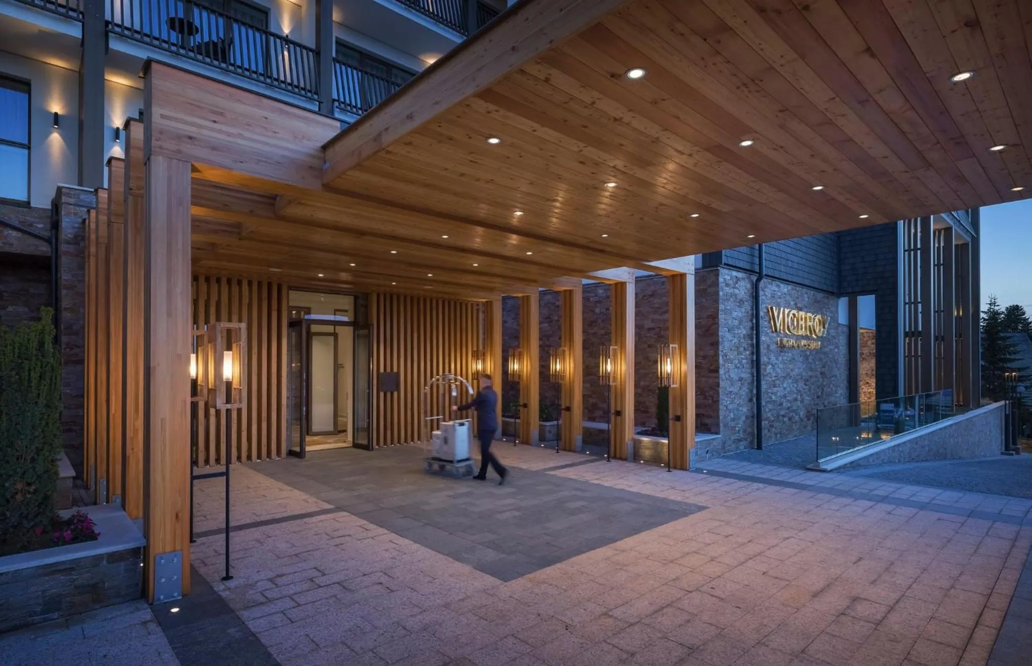 Facade/entrance in Viceroy Kopaonik Resort & Spa