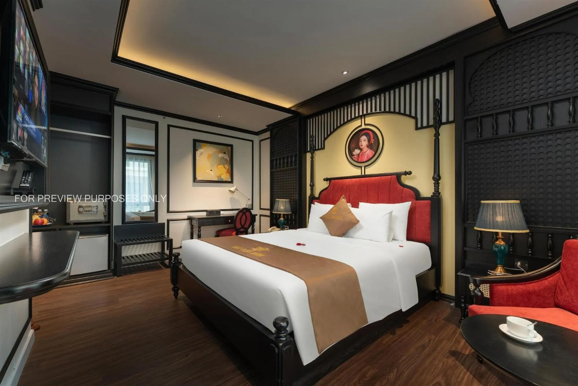 Bed in HALO HANOI HOTEL