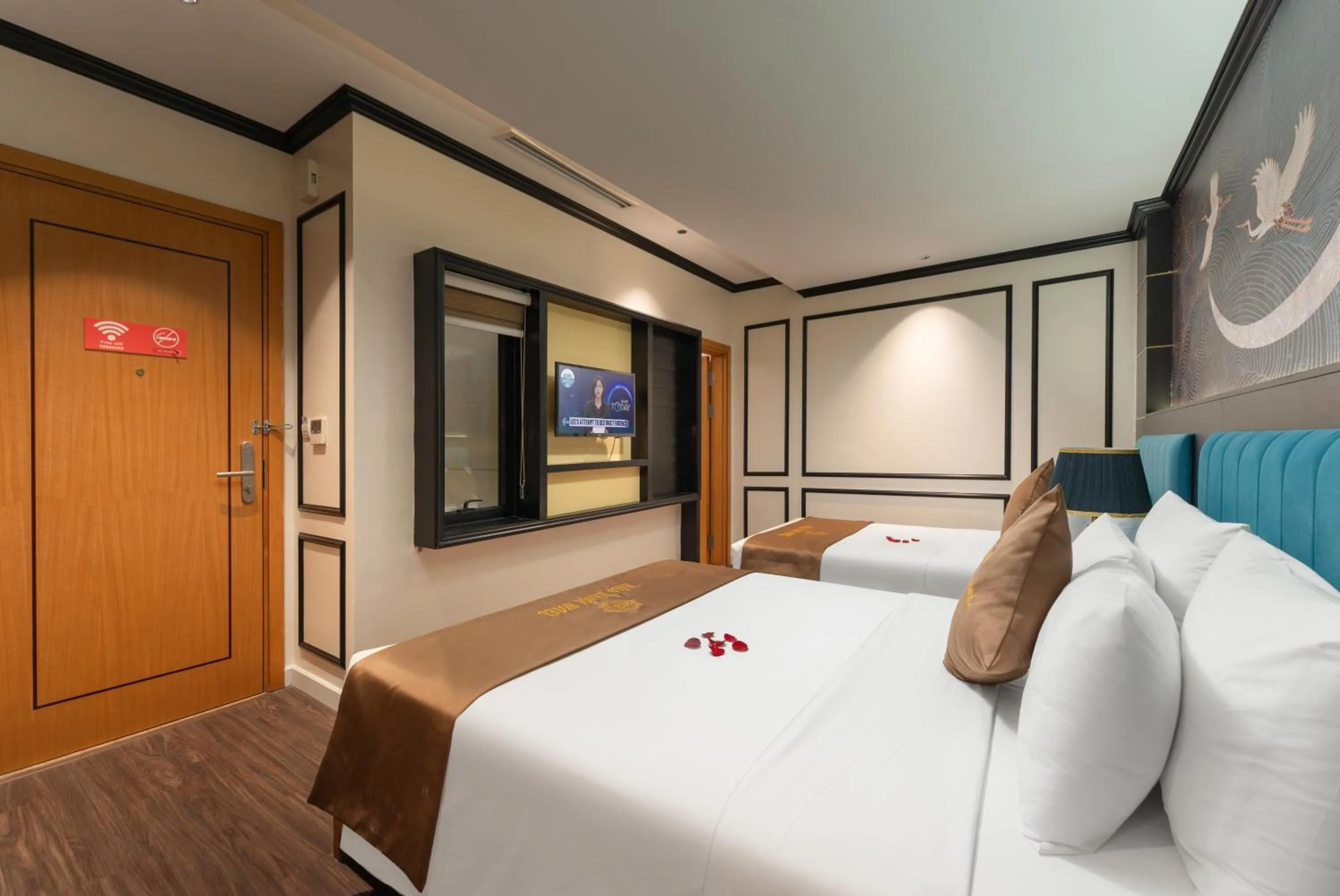 Bedroom, Bed in HALO HANOI HOTEL