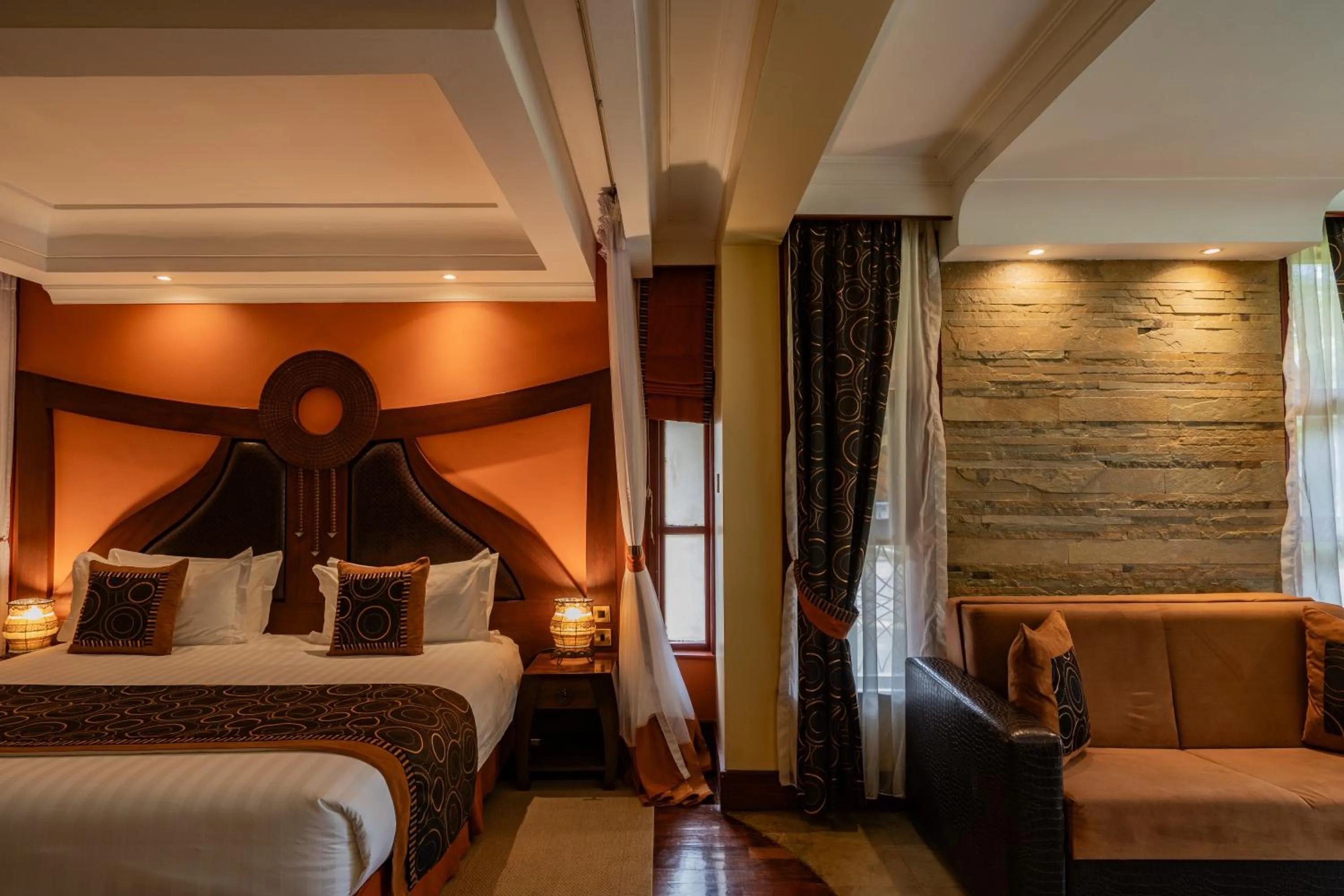 Bed in Enashipai Resort & Spa