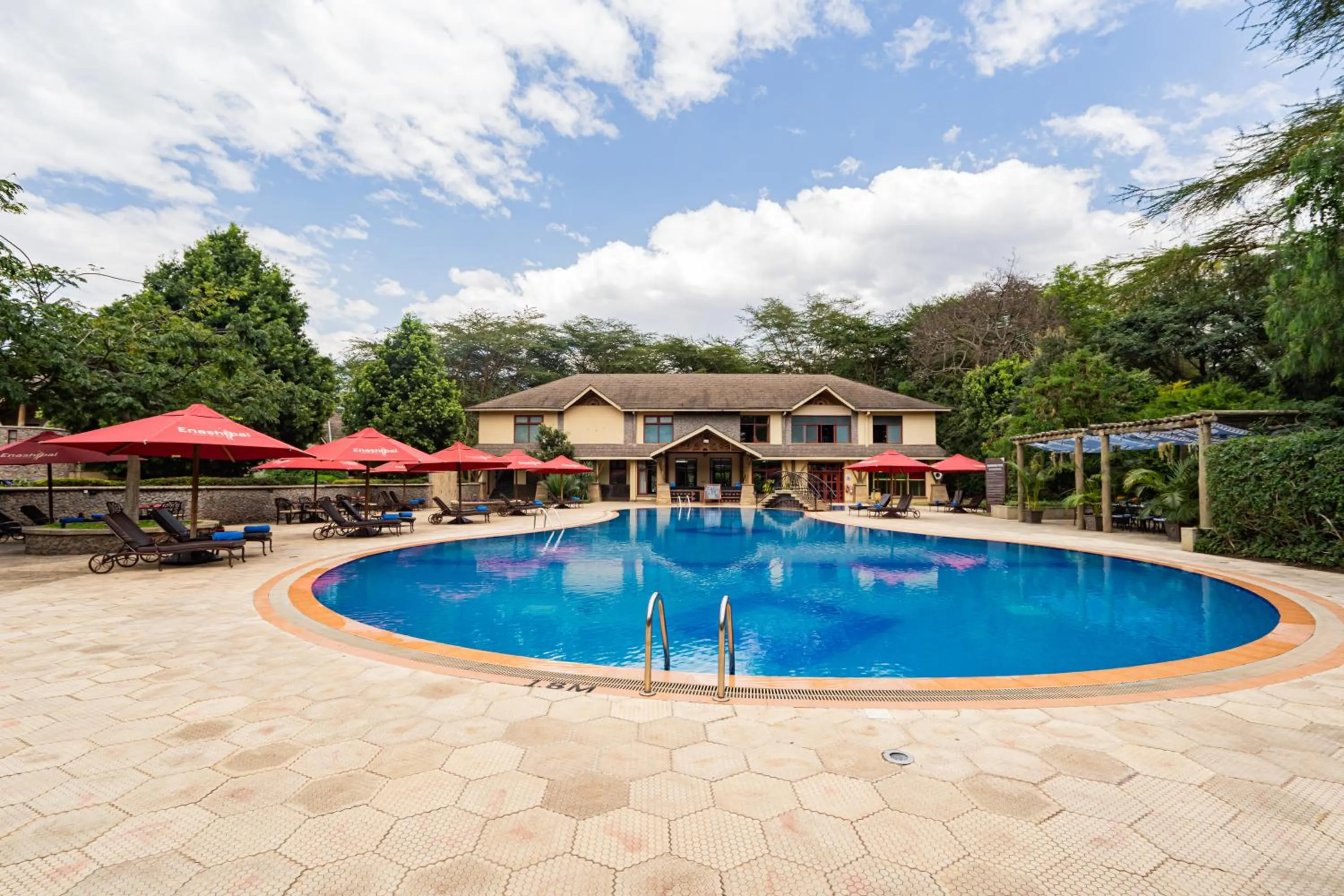 Pool view in Enashipai Resort & Spa