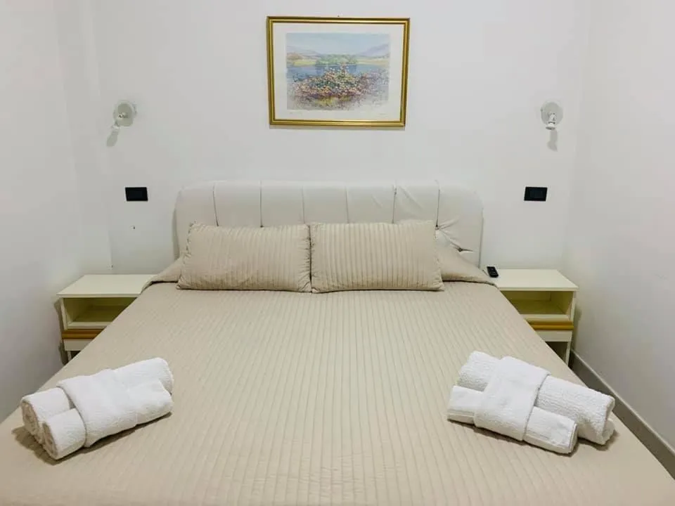 Bed in Hotel Marittima