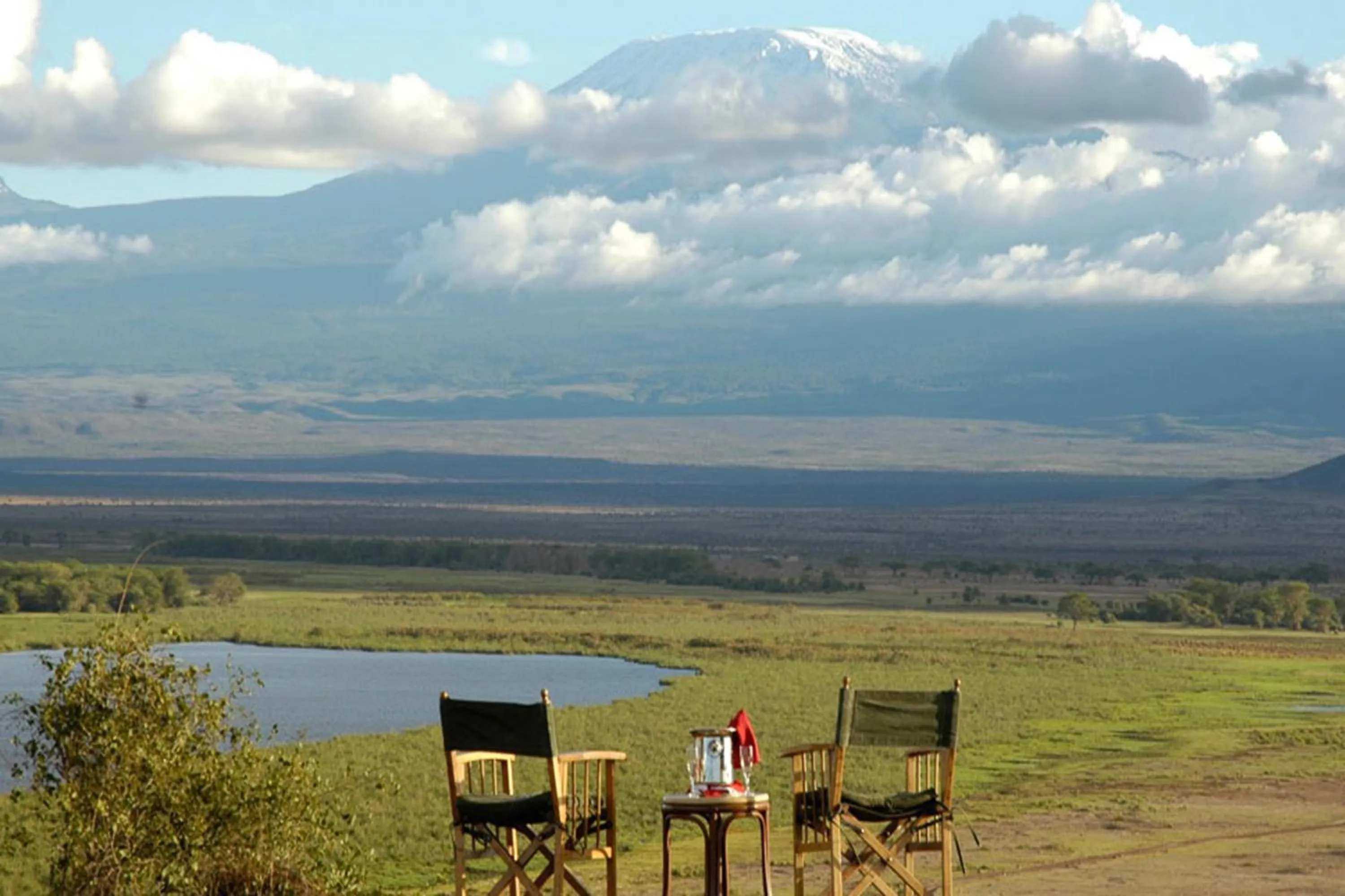 Day in Ol Tukai Lodge Amboseli
