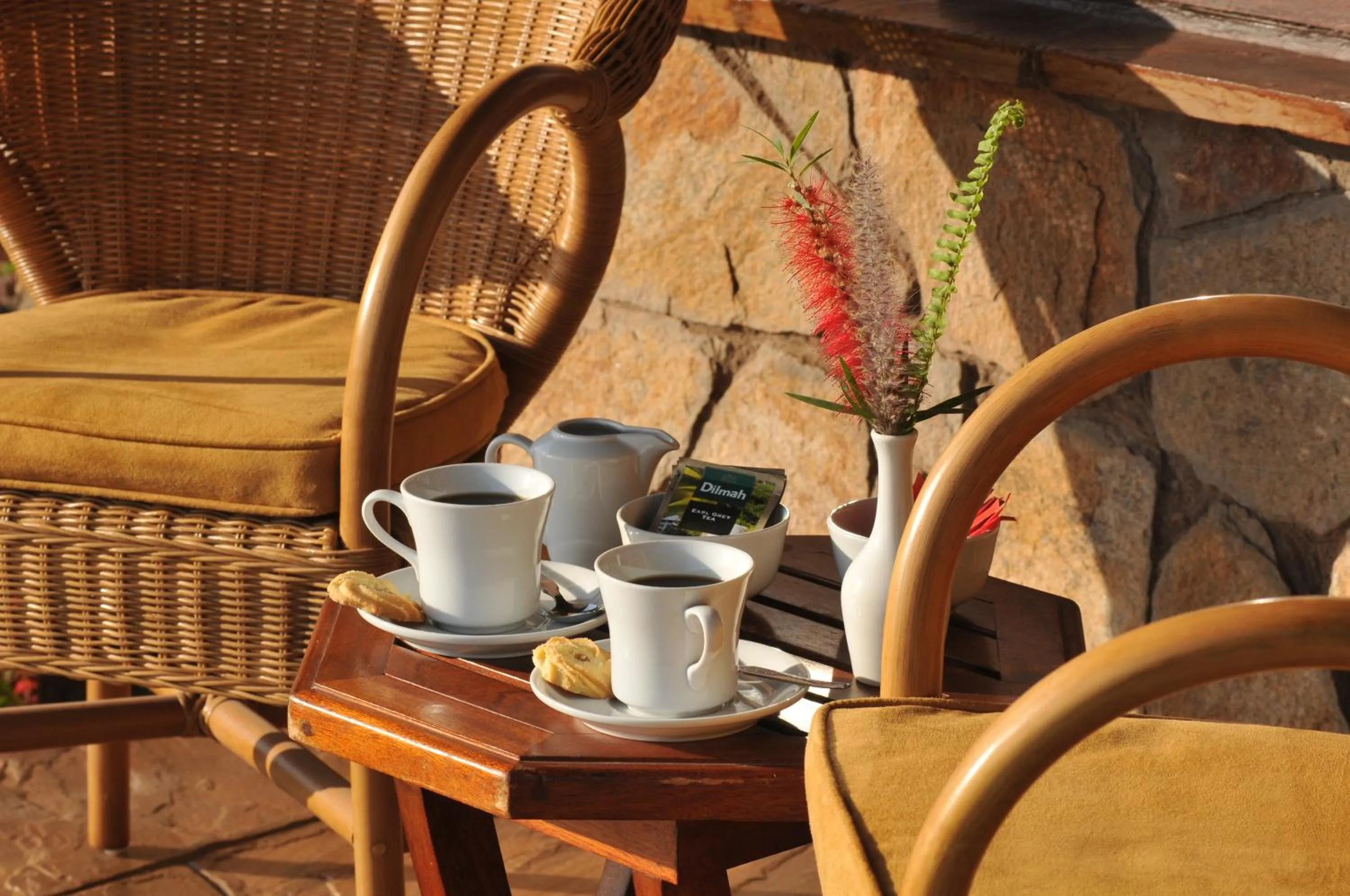 Balcony/Terrace in Ol Tukai Lodge Amboseli