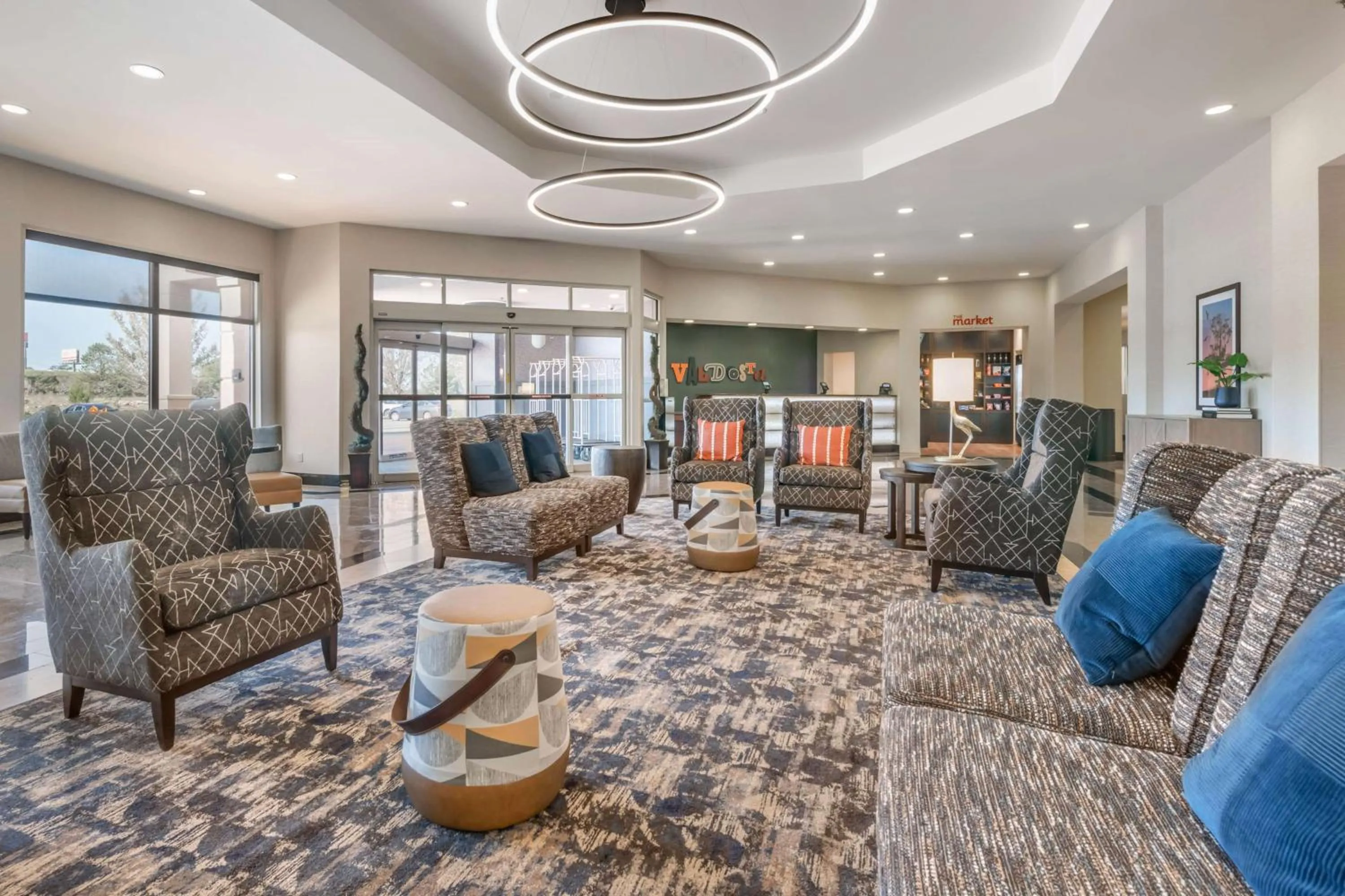 Lobby or reception in Drury Plaza Hotel Valdosta