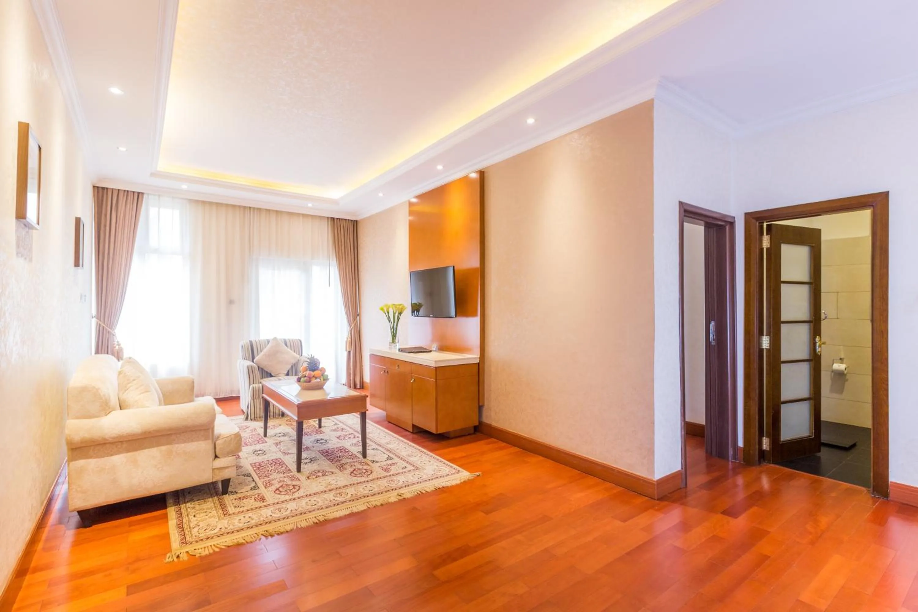 Living room in Alba Hotel Meru