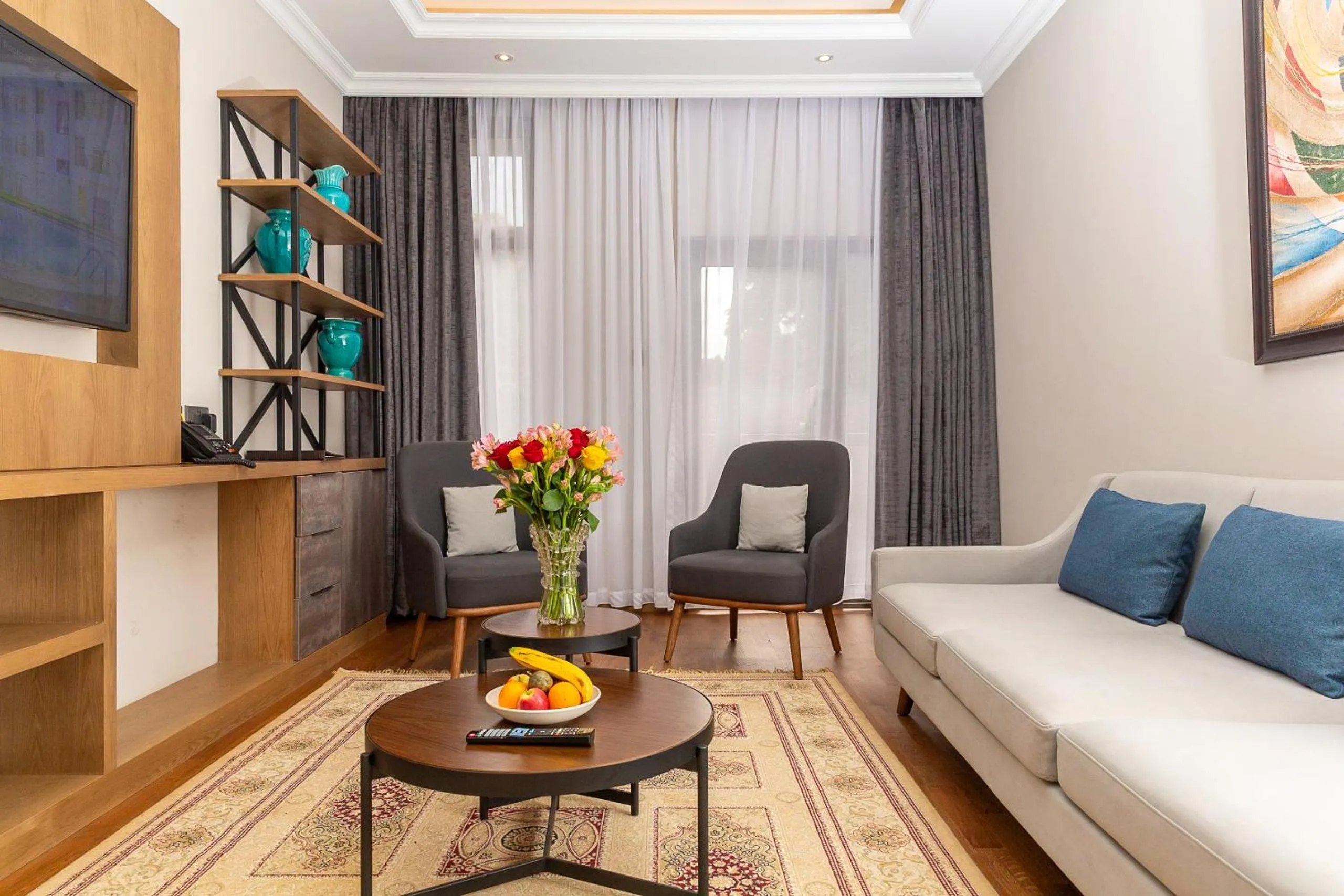 Living room in Alba Hotel Meru