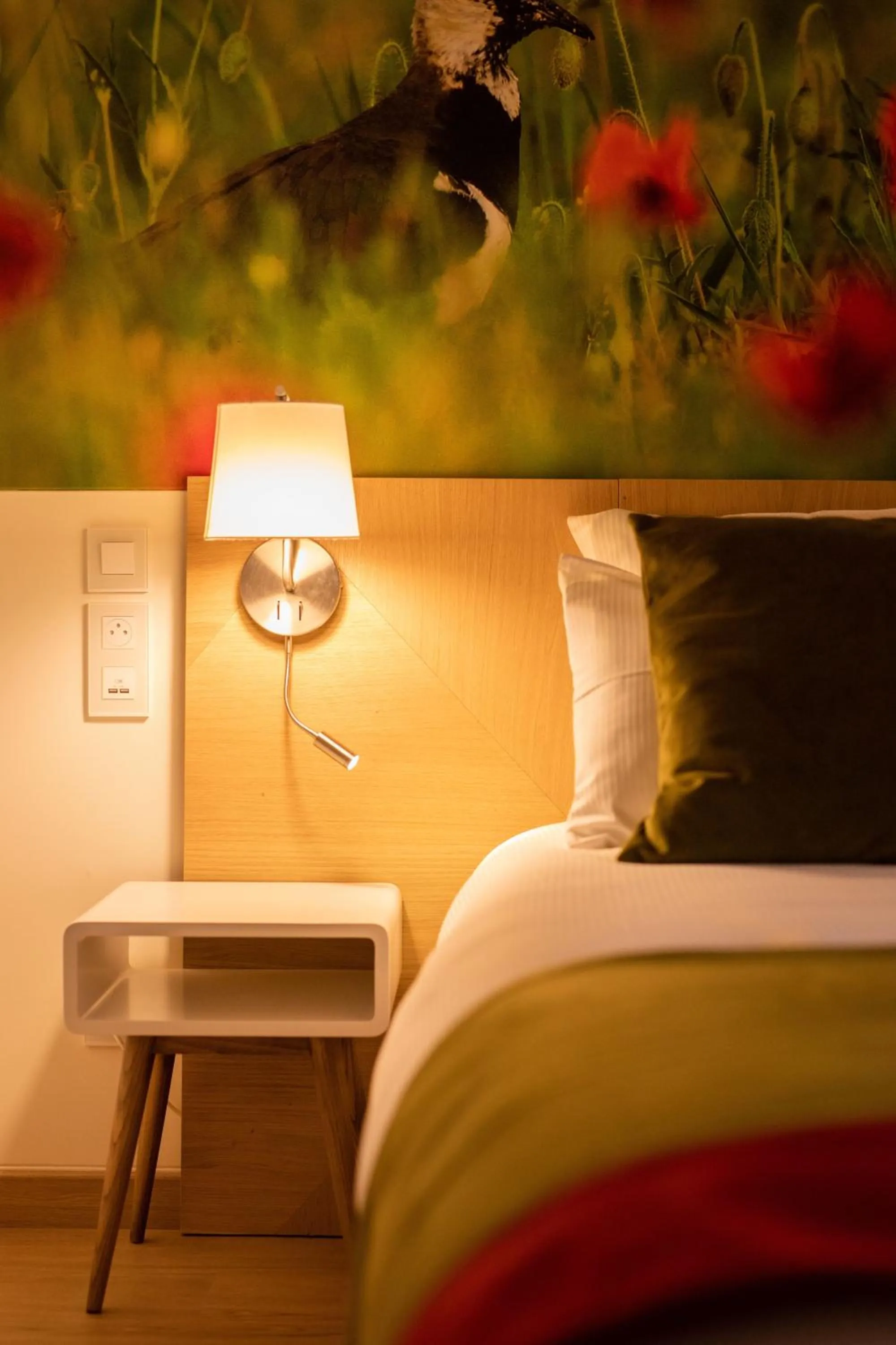 Decorative detail, Bed in La Maison TATIN