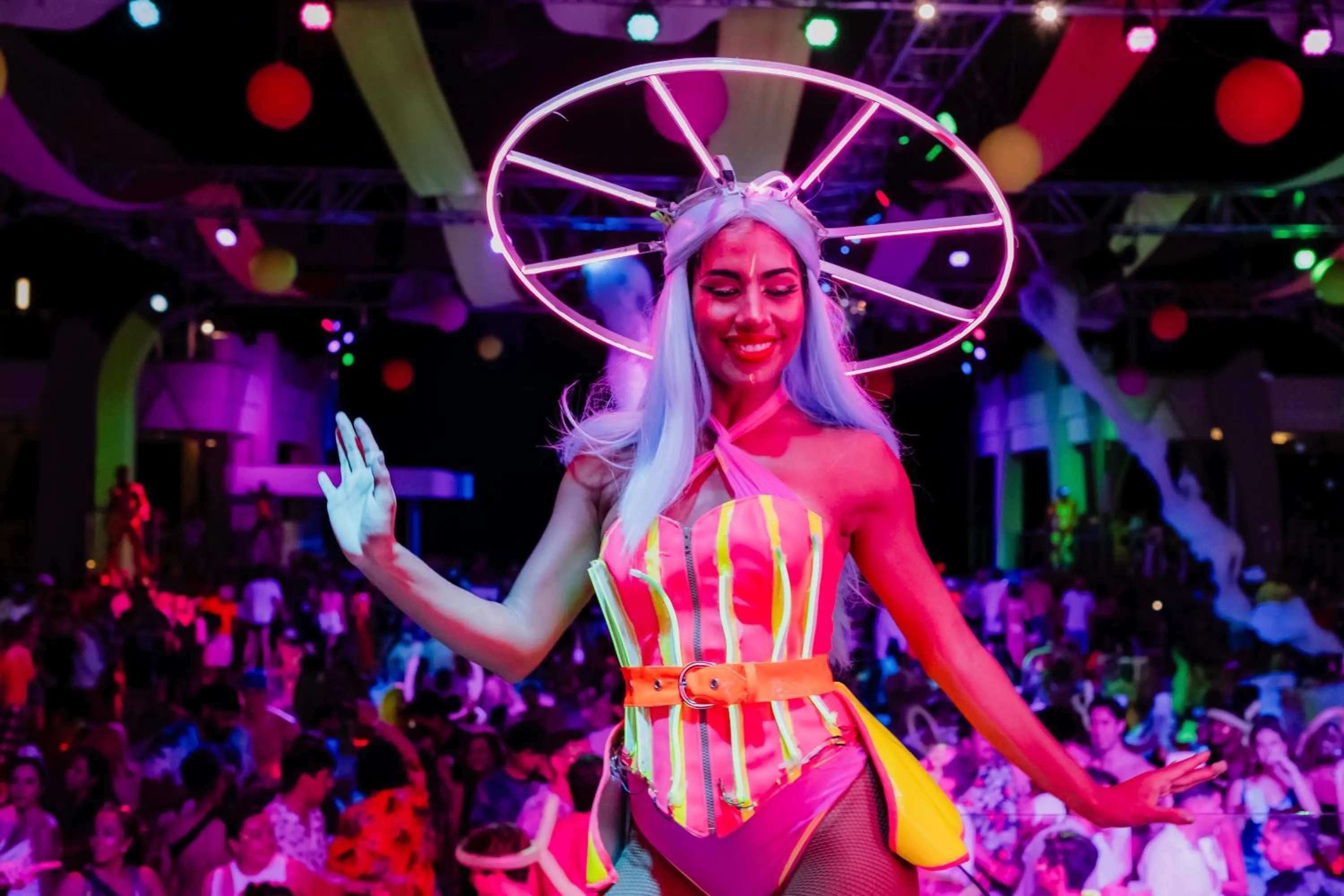 Evening entertainment in Riu Palace Las Americas - All Inclusive - Adults Only