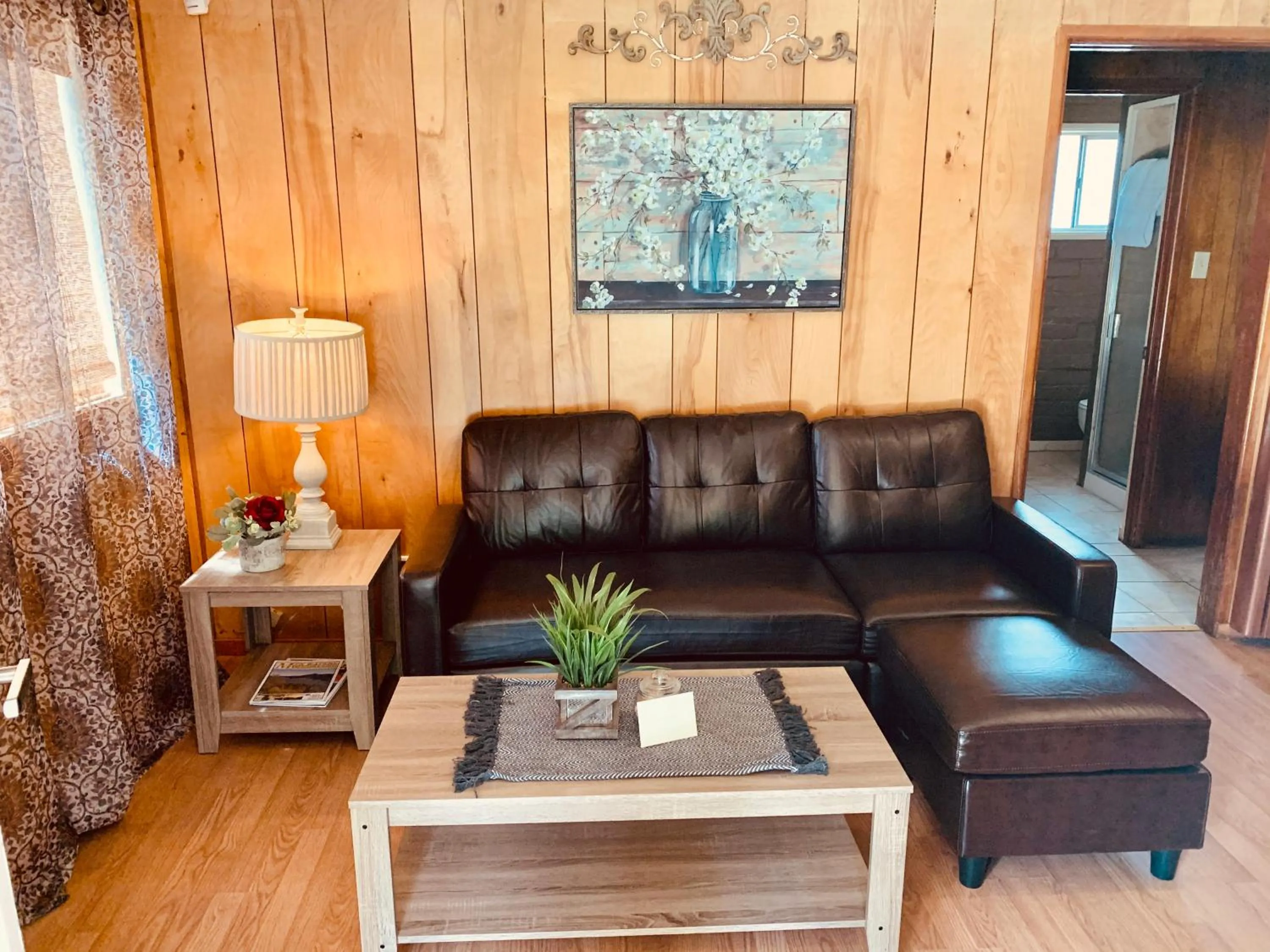 Living room in Grey Squirrel Resort