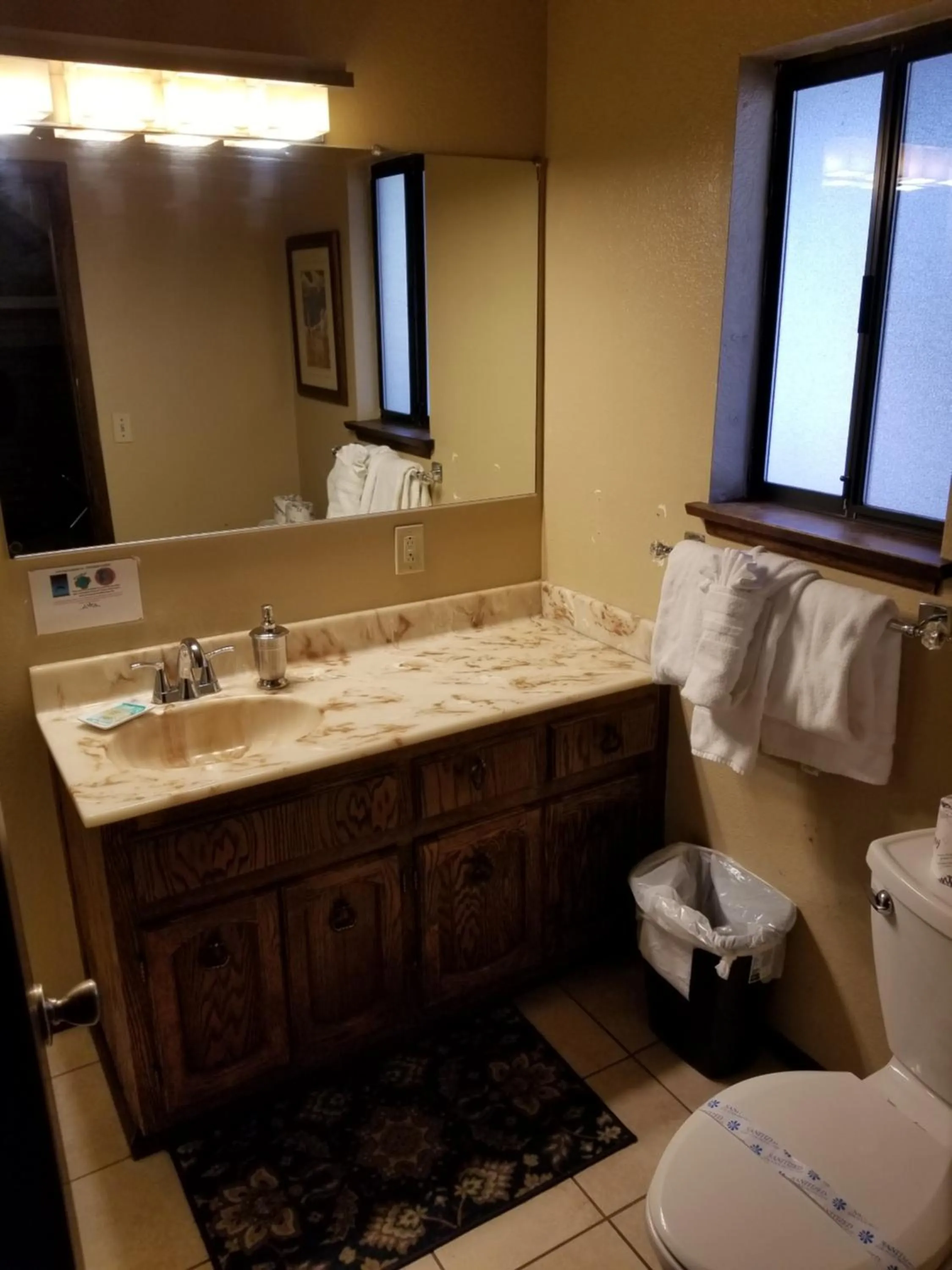 Bathroom in Grey Squirrel Resort