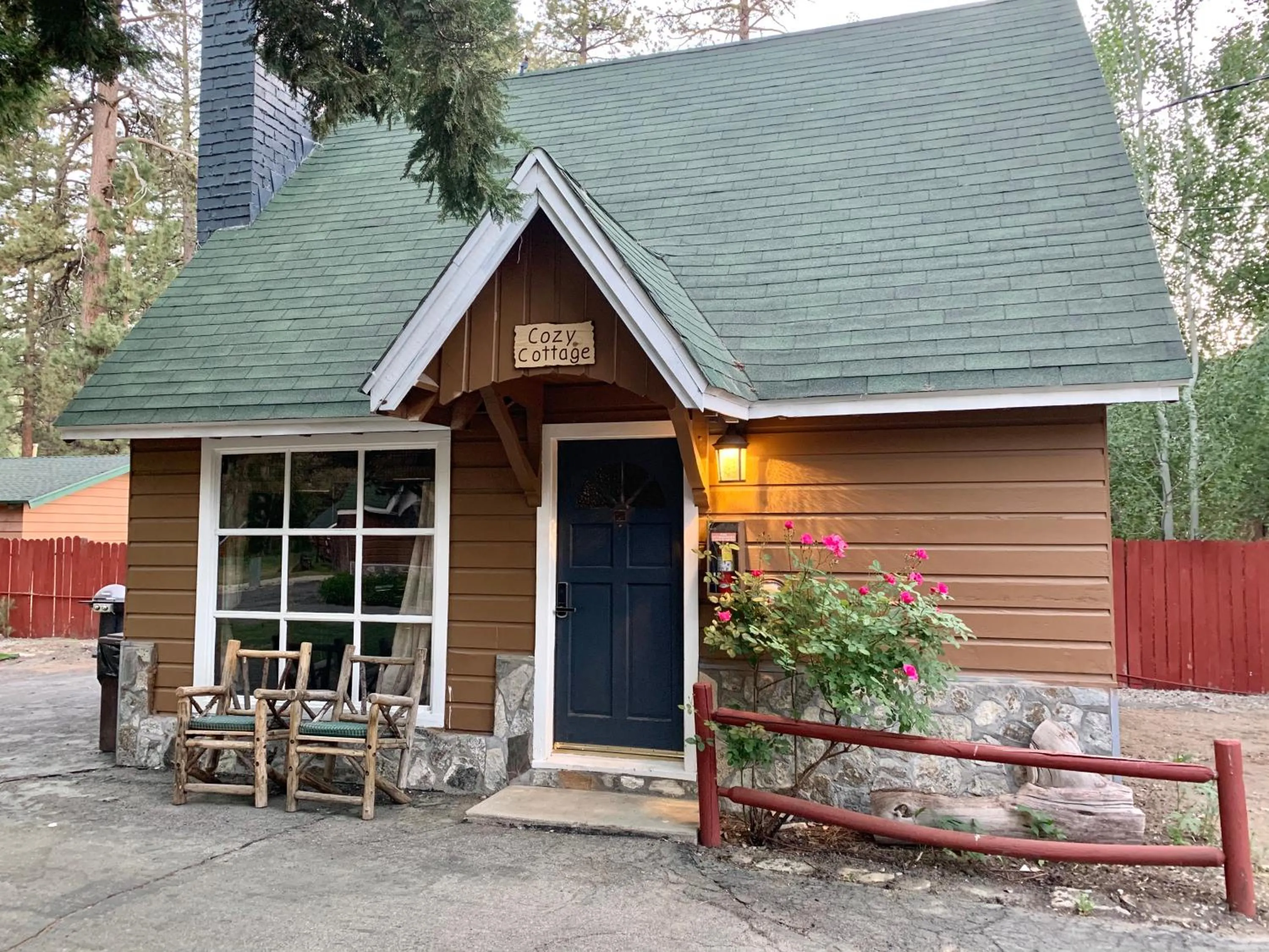 Patio in Grey Squirrel Resort