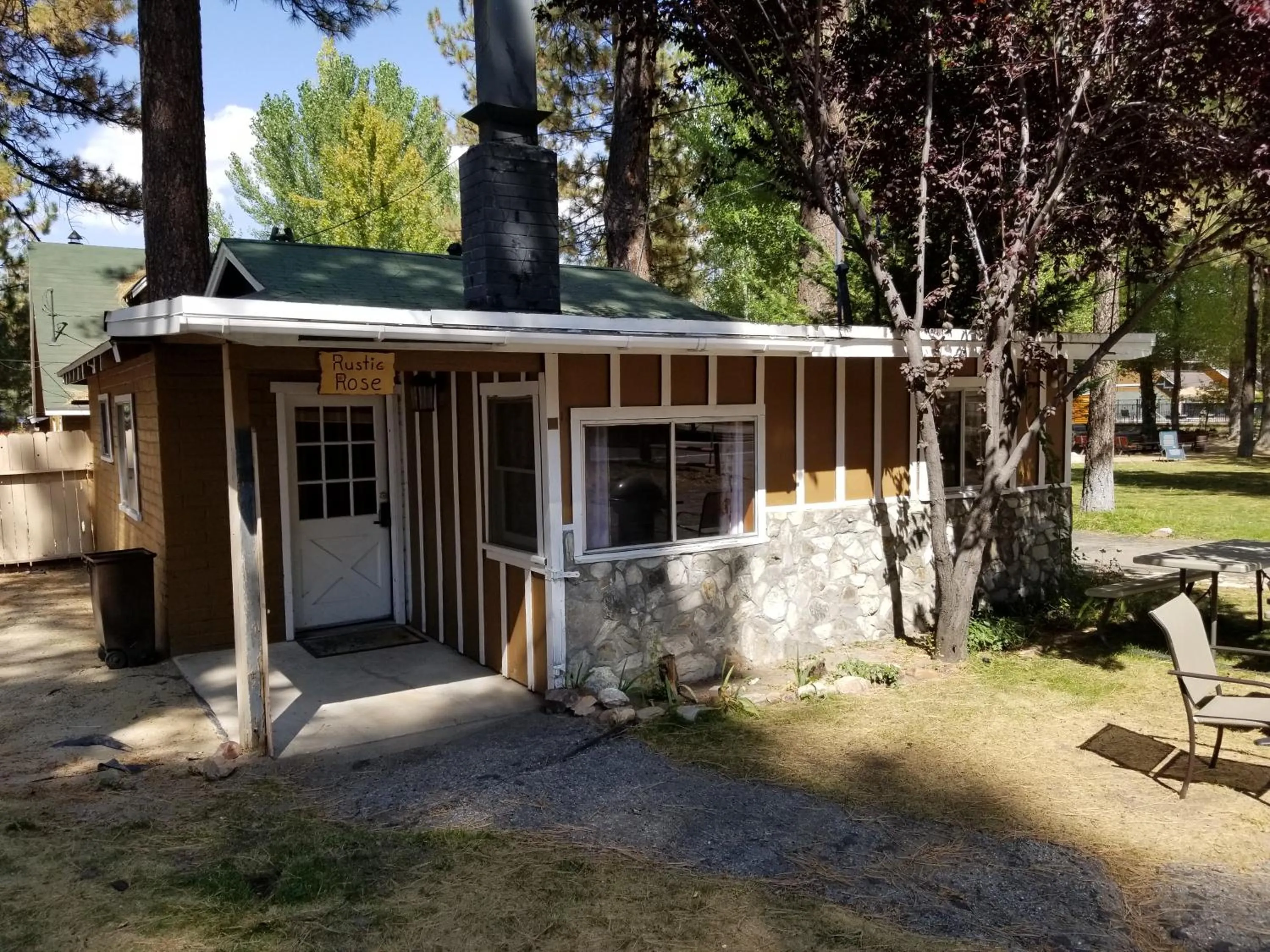 Patio in Grey Squirrel Resort